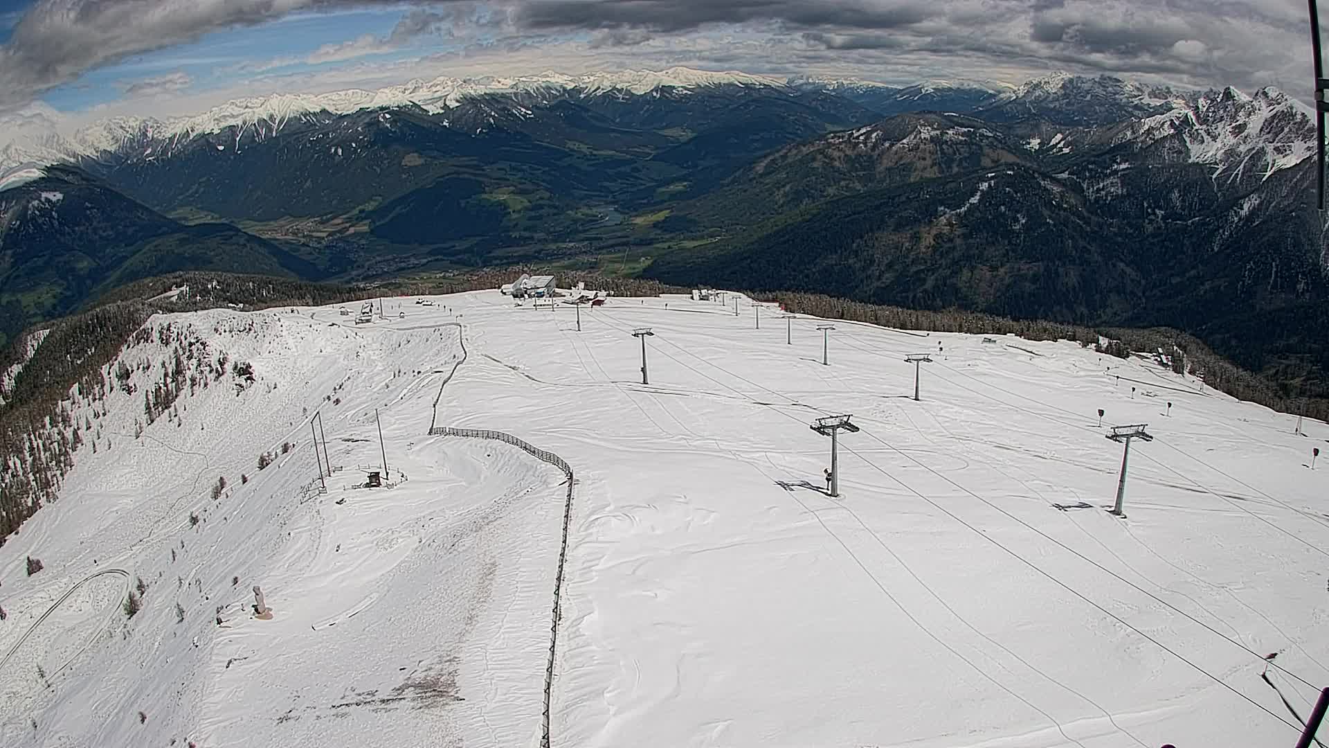 Sommet du Kronplatz | vue sur Valdaora – Olang