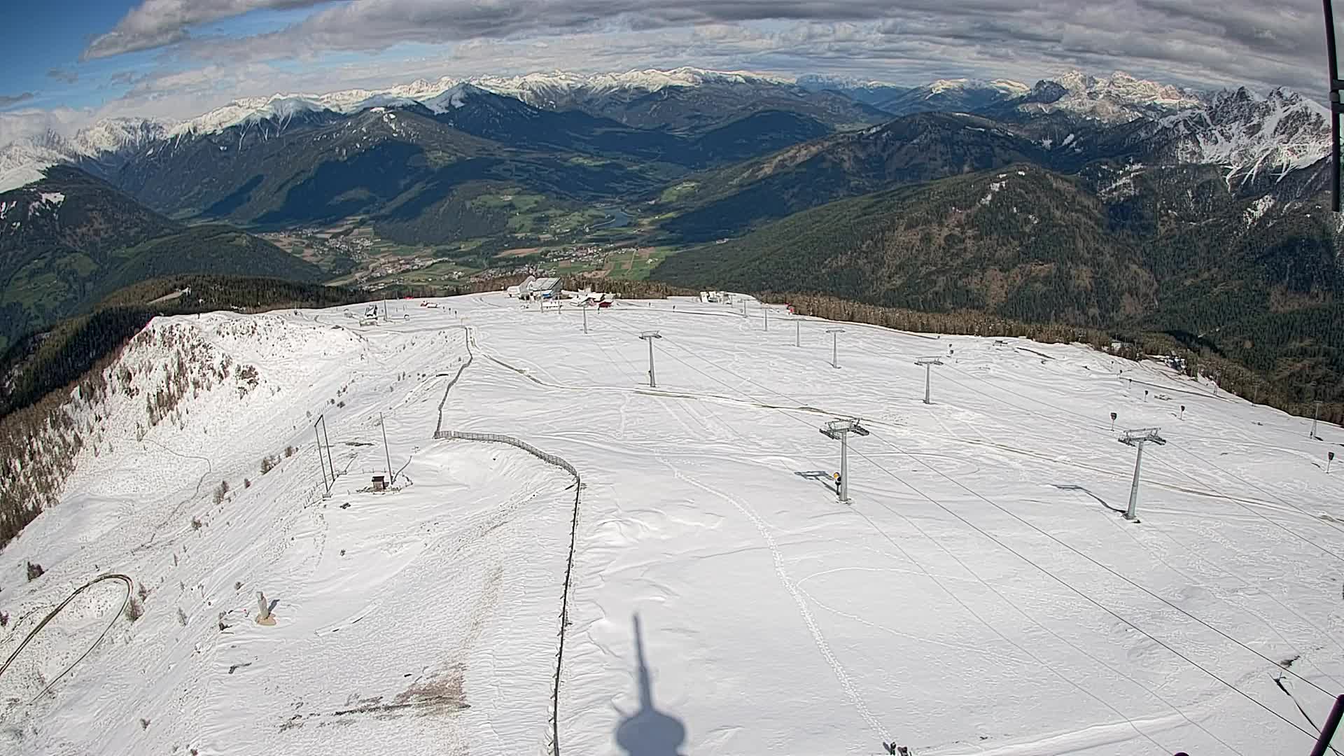 Kronplatz vrh | pogled na Valdaora – Olang