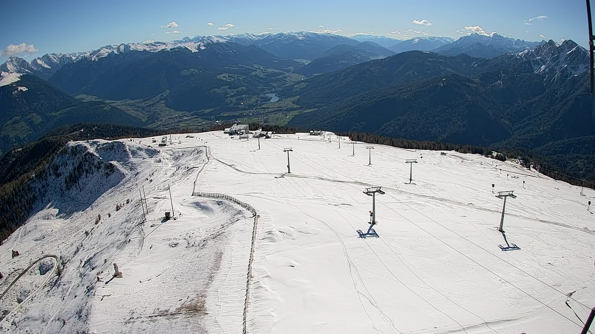 Sommet du Kronplatz | vue sur Valdaora – Olang
