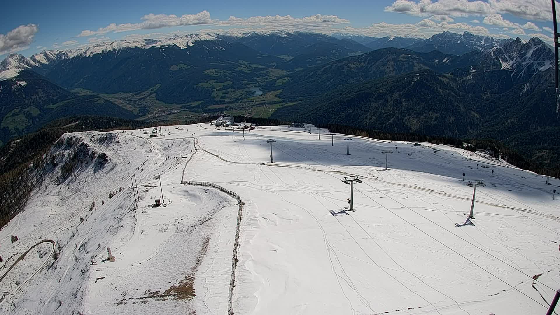 Sommet du Kronplatz | vue sur Valdaora – Olang