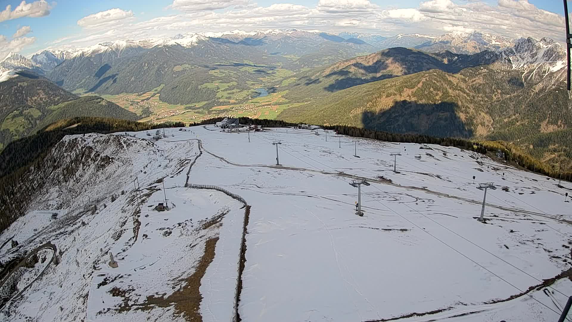 Kronplatz vrh | pogled na Valdaora – Olang
