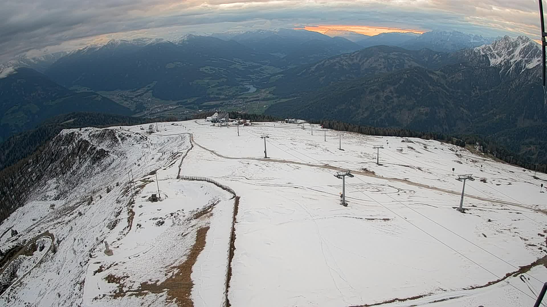 Sommet du Kronplatz | vue sur Valdaora – Olang