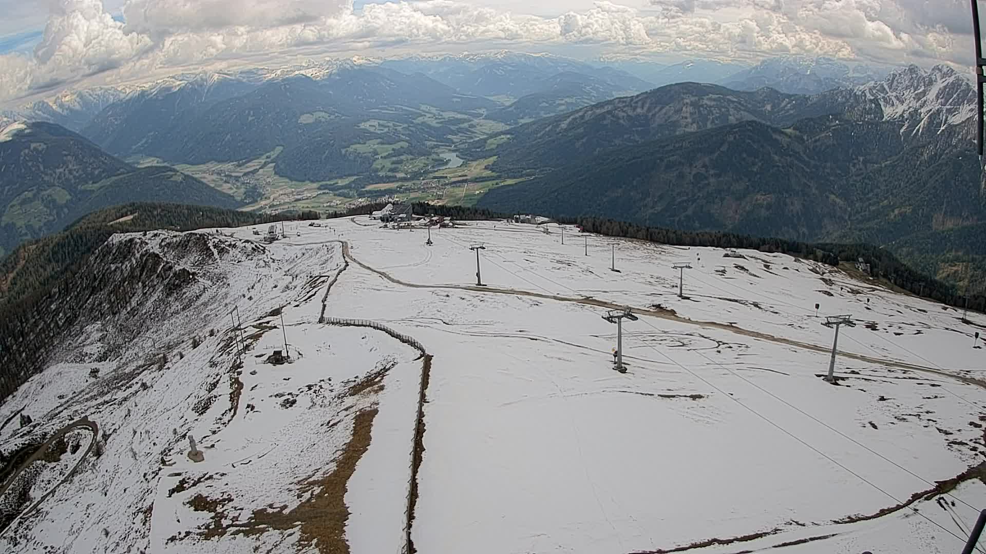 Sommet du Kronplatz | vue sur Valdaora – Olang