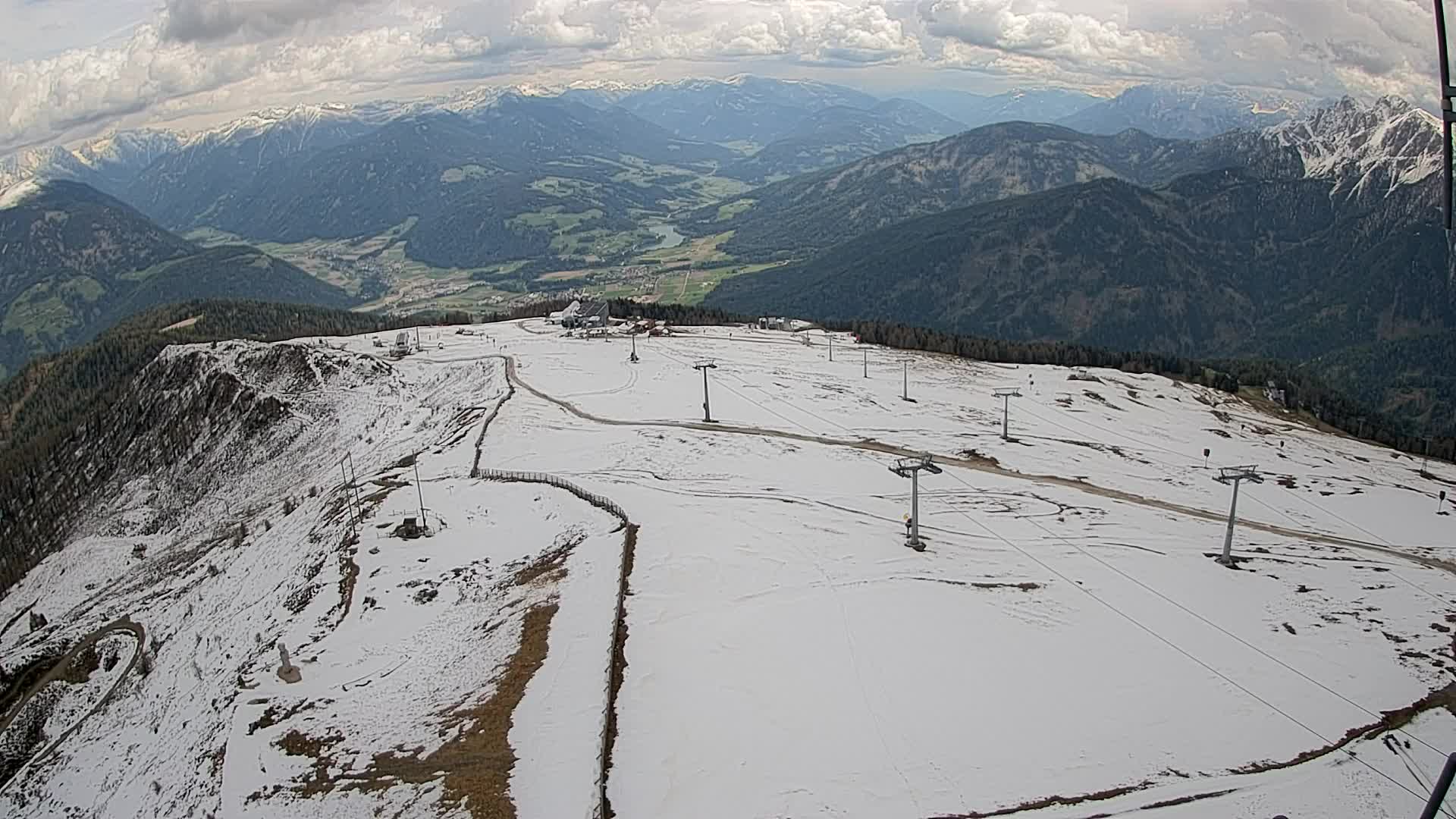 Sommet du Kronplatz | vue sur Valdaora – Olang