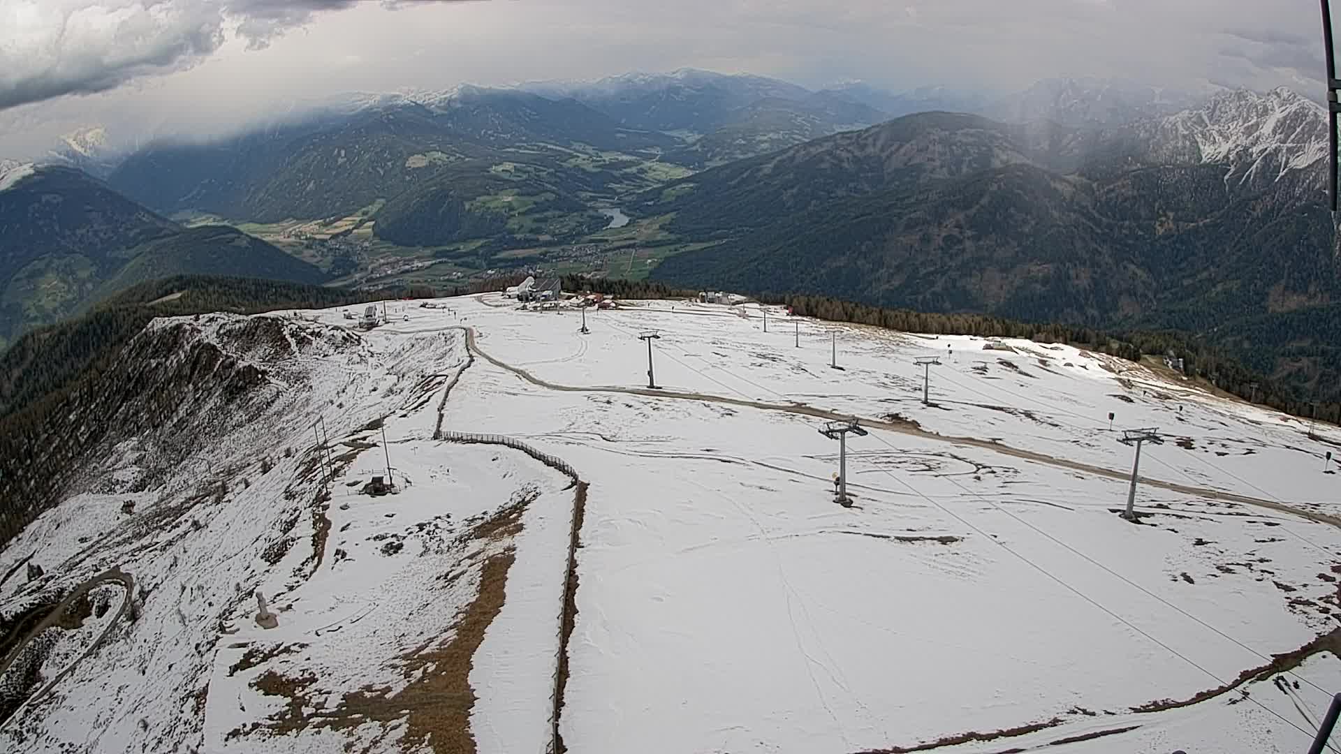 Sommet du Kronplatz | vue sur Valdaora – Olang