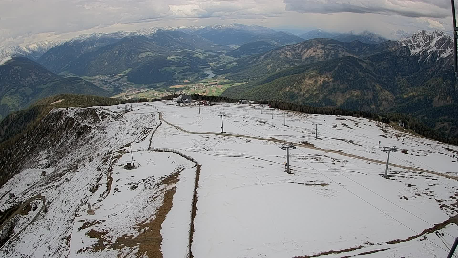Sommet du Kronplatz | vue sur Valdaora – Olang