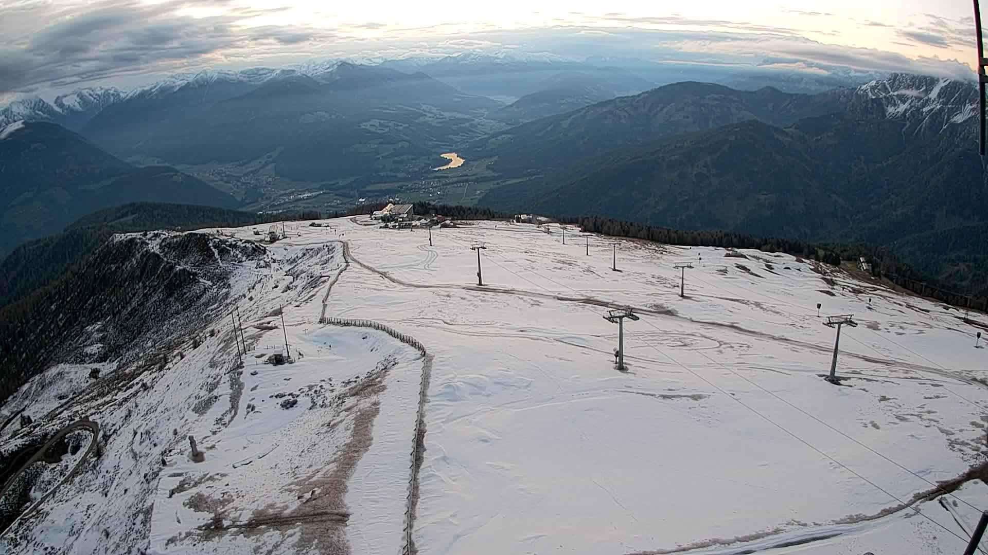 Kronplatz vrh | pogled na Valdaora – Olang