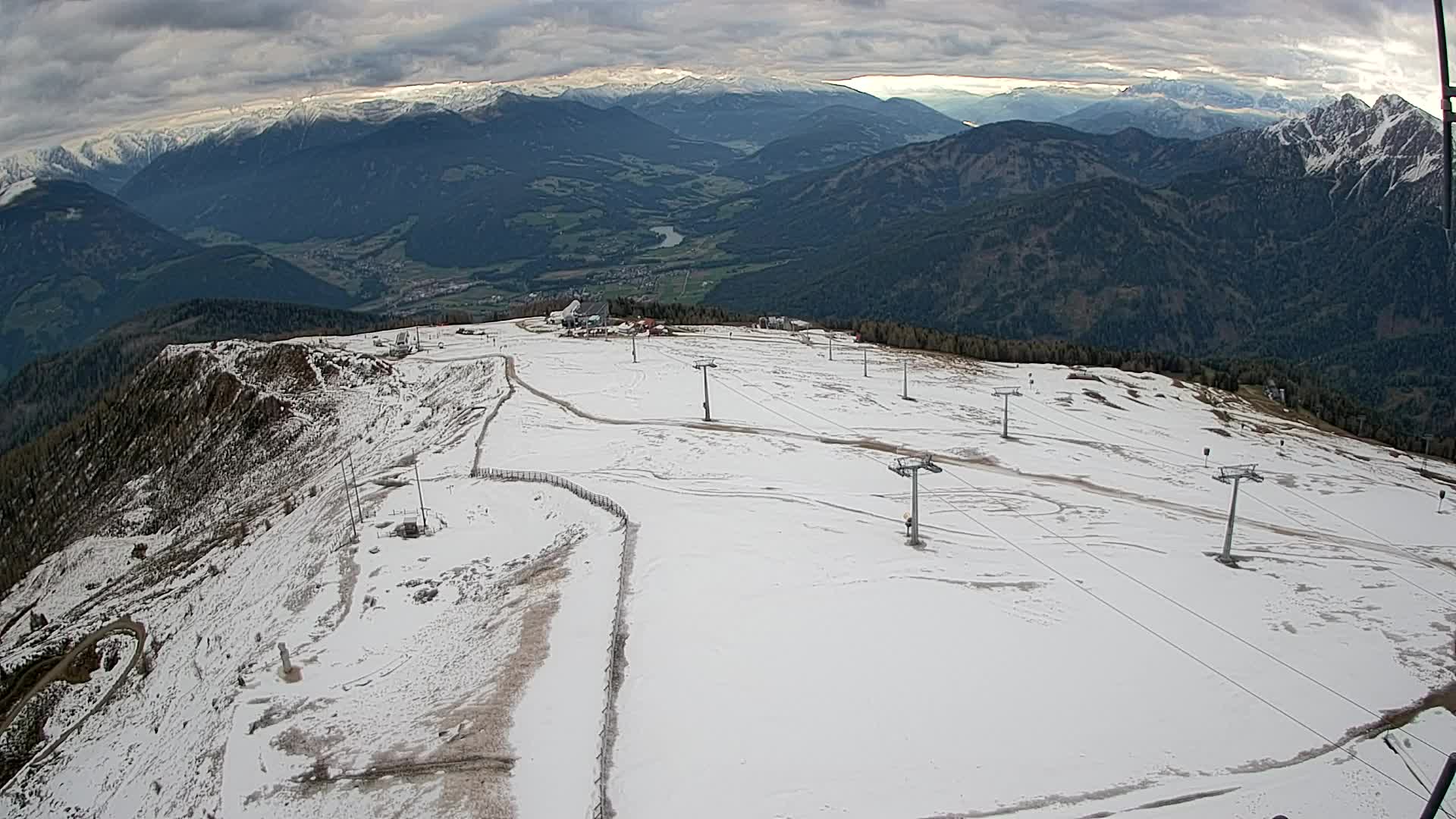 Kronplatz vrh | pogled na Valdaora – Olang