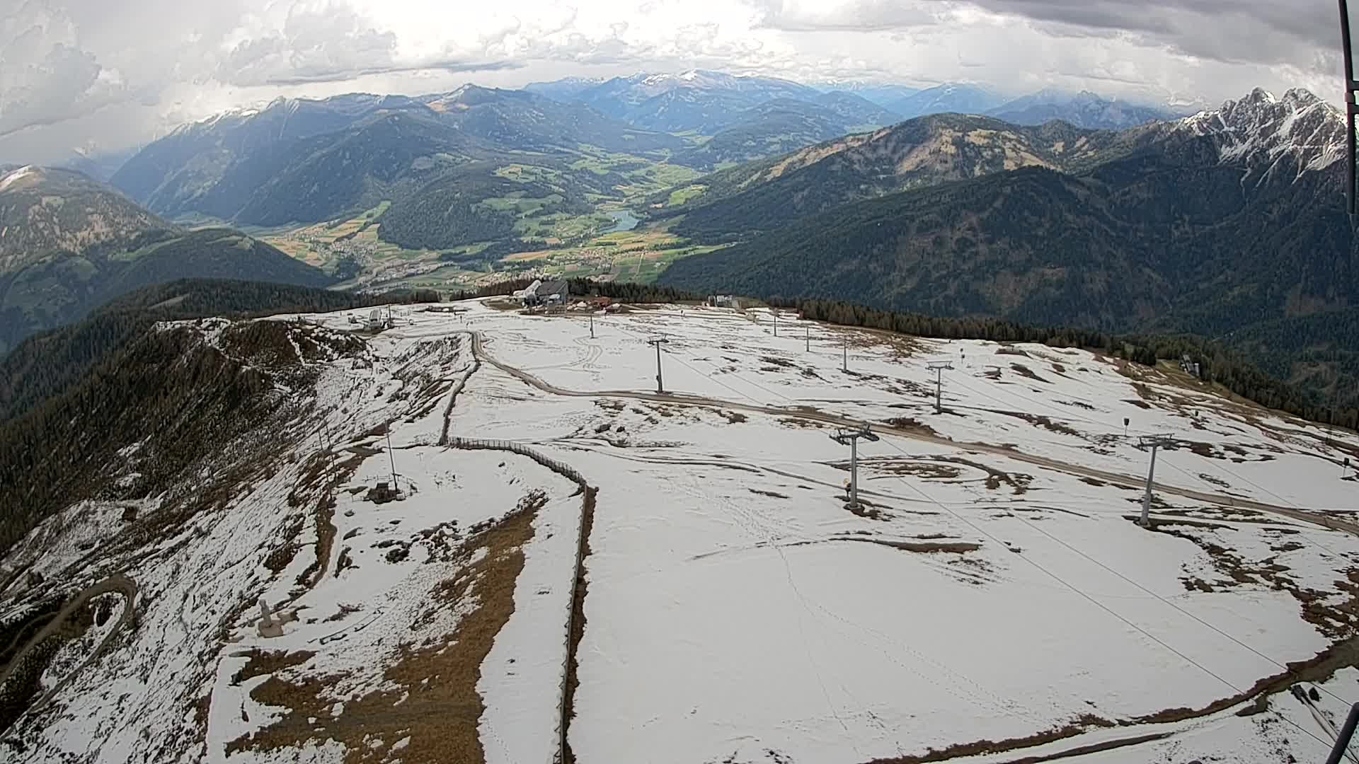 Sommet du Kronplatz | vue sur Valdaora – Olang