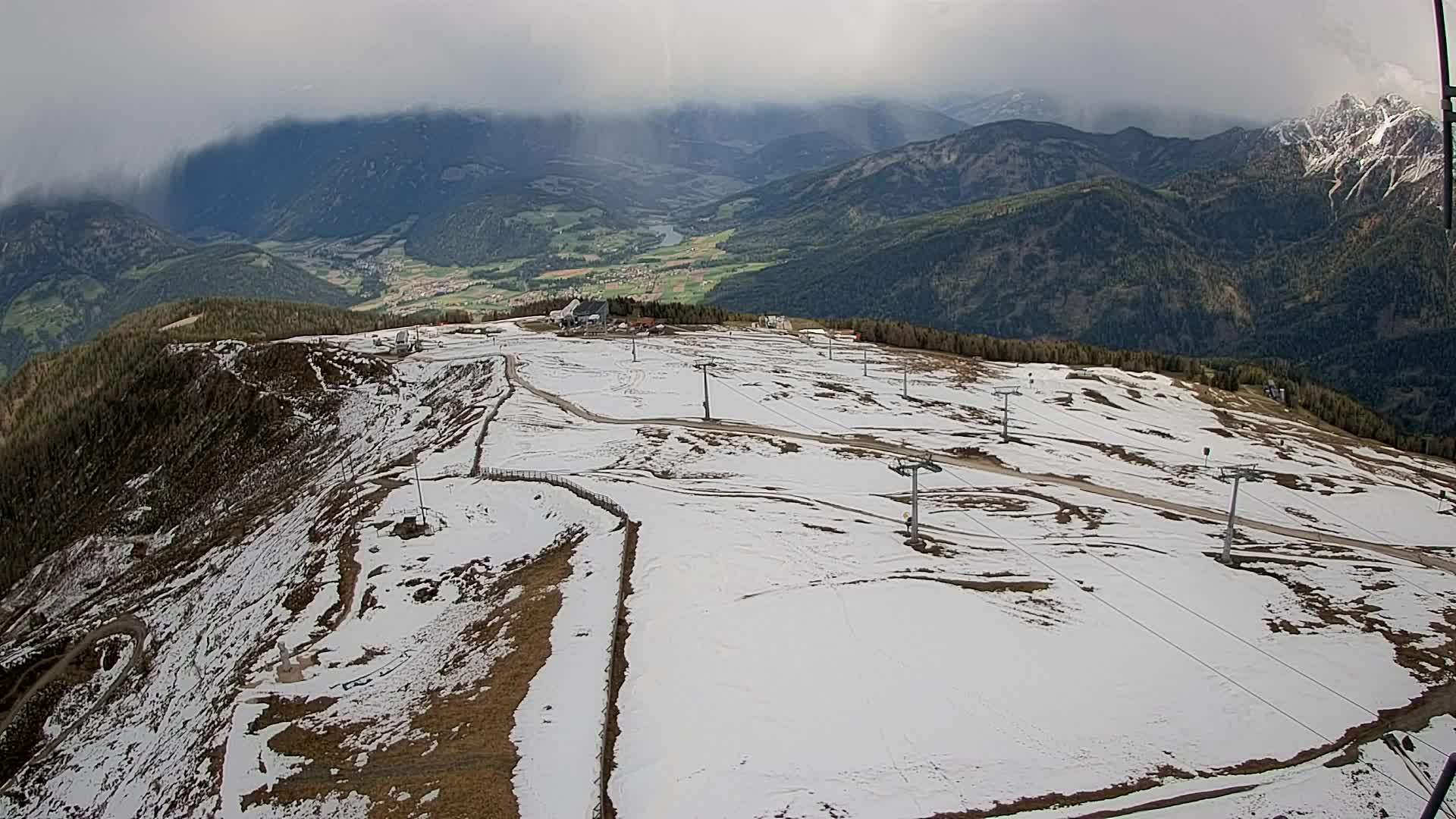 Sommet du Kronplatz | vue sur Valdaora – Olang