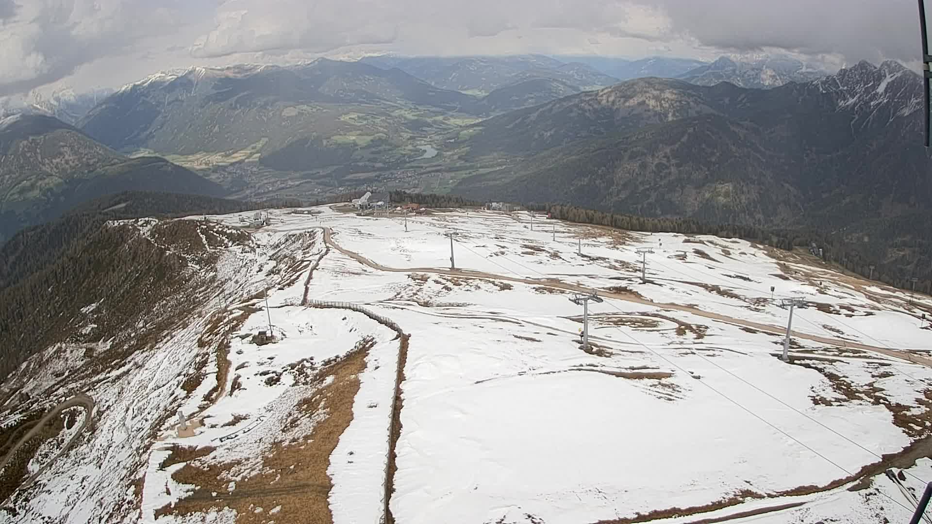 Sommet du Kronplatz | vue sur Valdaora – Olang