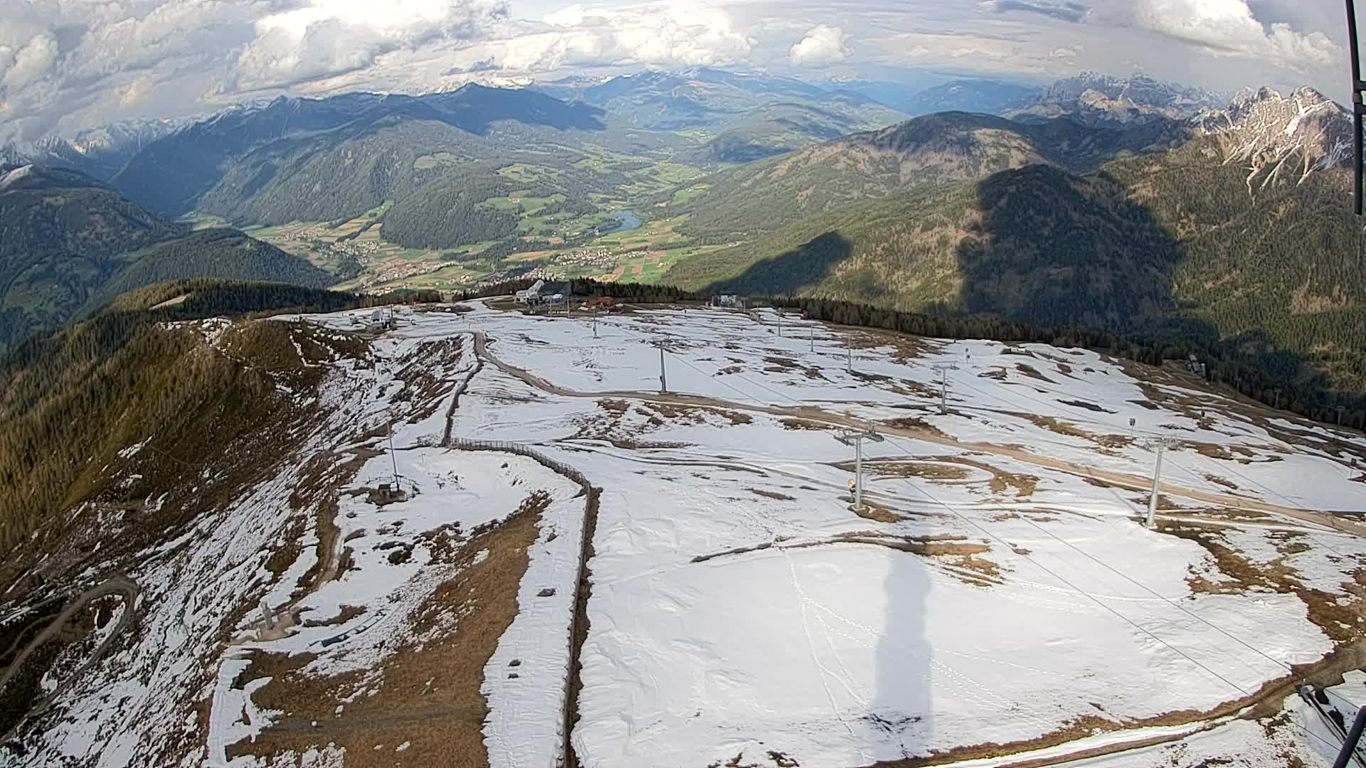 Kronplatz vrh | pogled na Valdaora – Olang