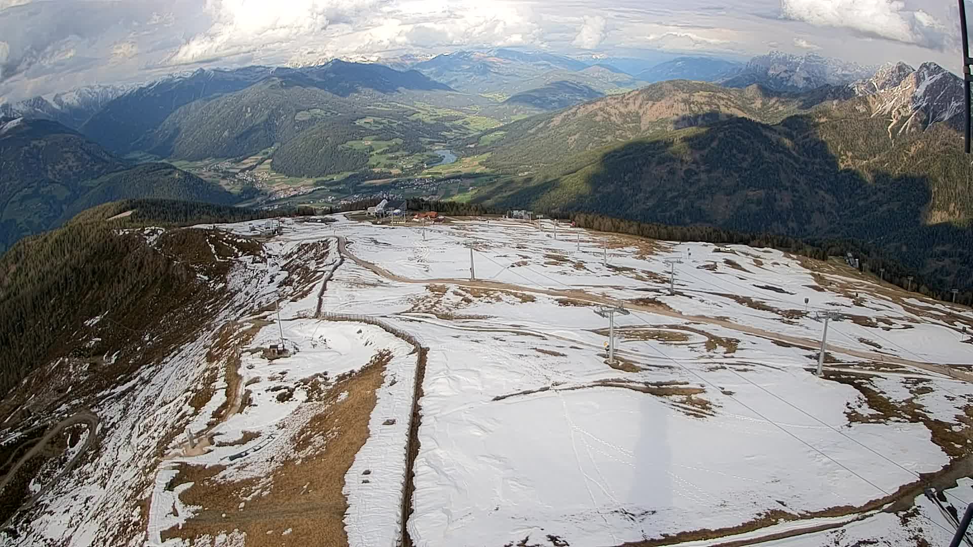 Sommet du Kronplatz | vue sur Valdaora – Olang
