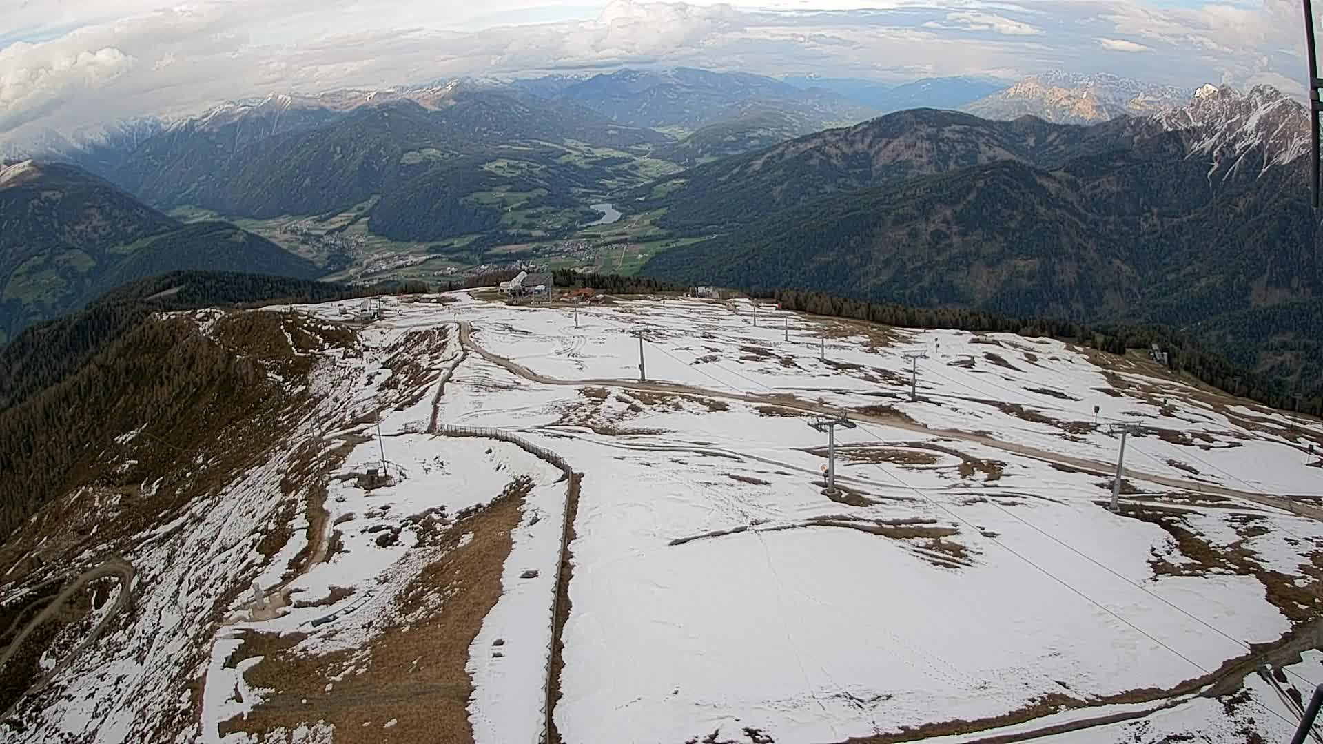 Kronplatz vrh | pogled na Valdaora – Olang