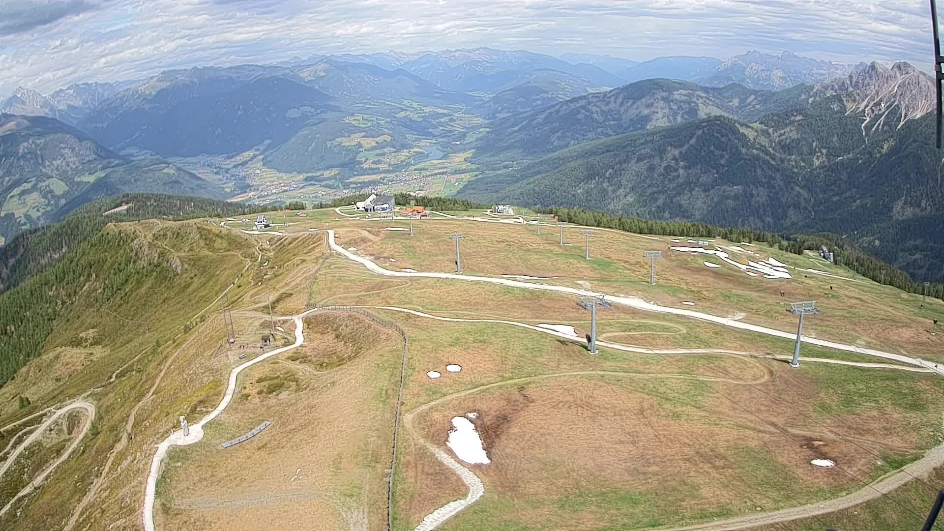 Sommet du Kronplatz | vue sur Valdaora – Olang