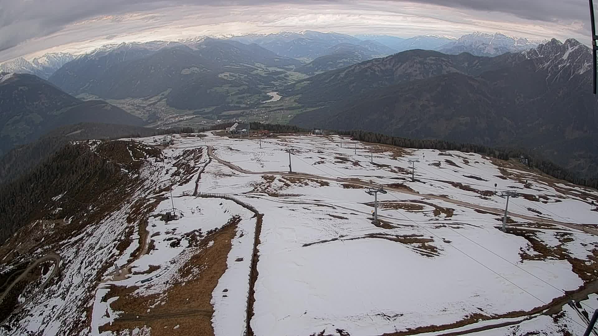 Sommet du Kronplatz | vue sur Valdaora – Olang