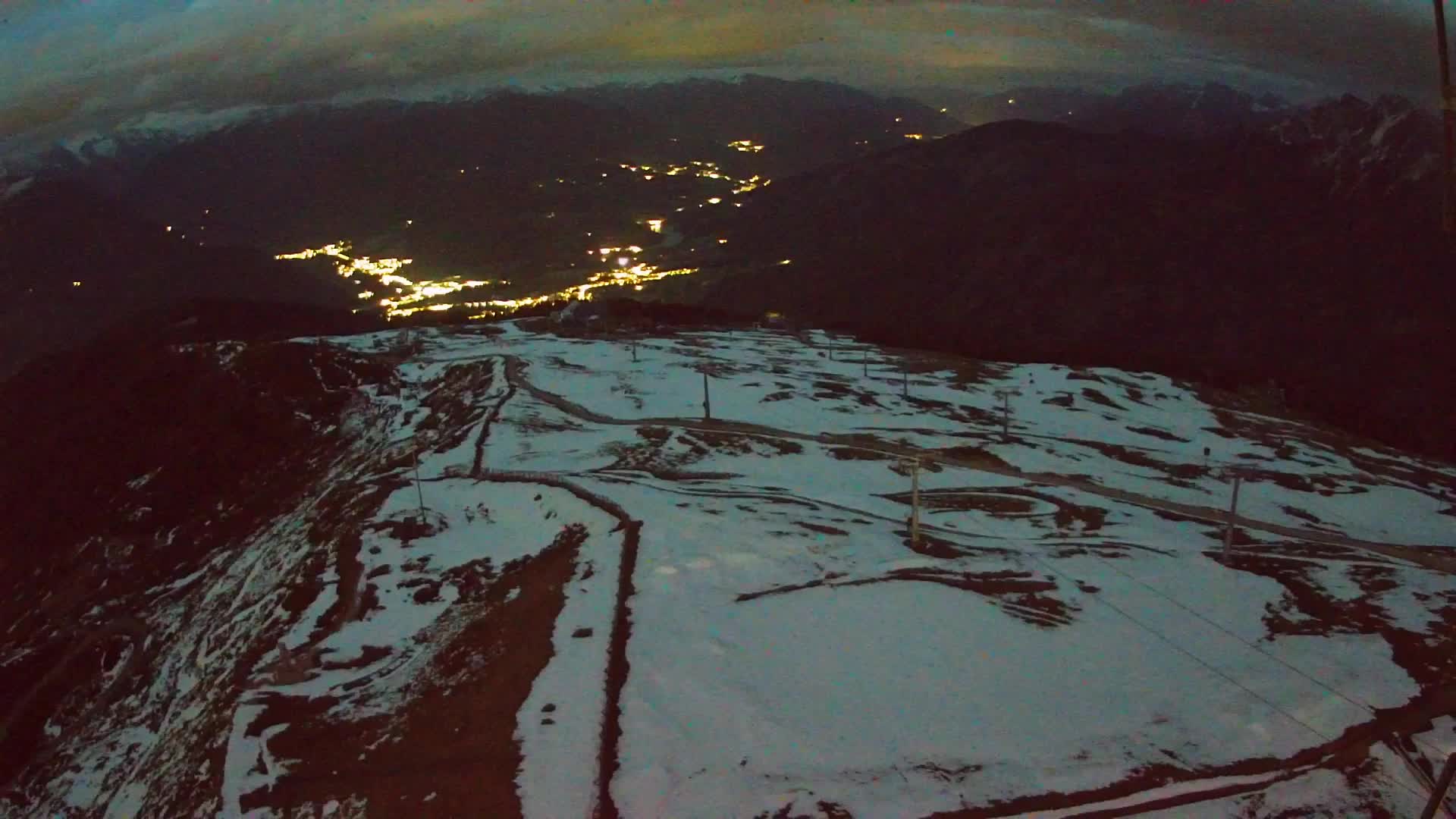 Kronplatz-Gipfel | Blick nach Olang – Valdaora