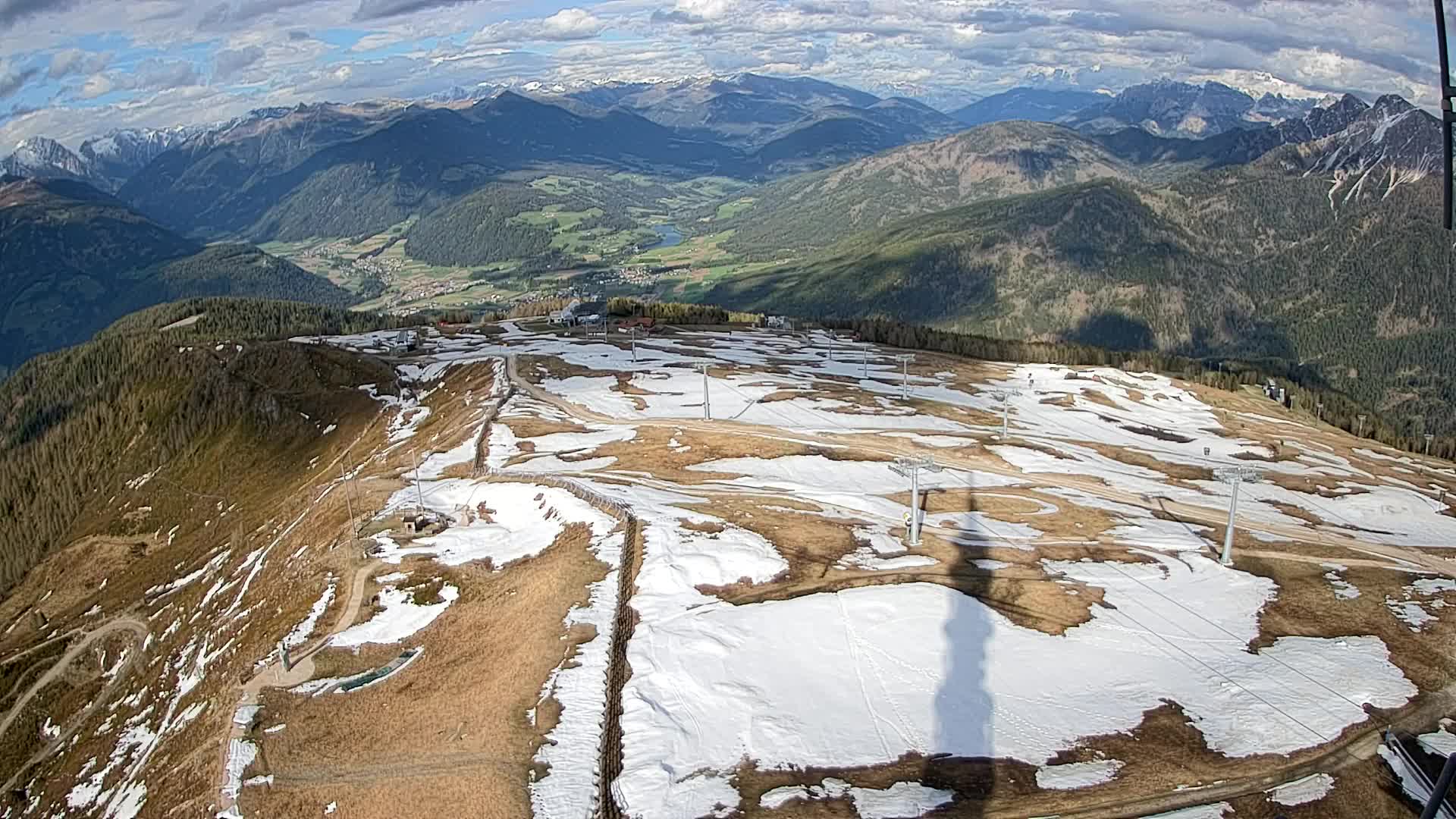 Kronplatz vrh | pogled na Valdaora – Olang