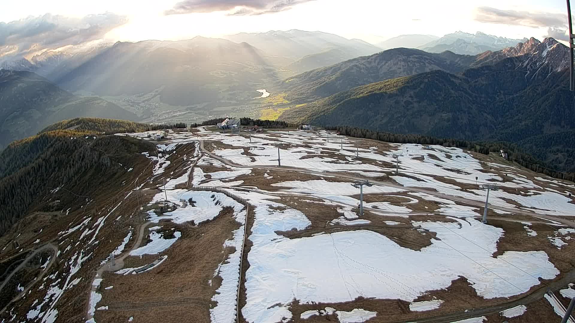 Sommet du Kronplatz | vue sur Valdaora – Olang