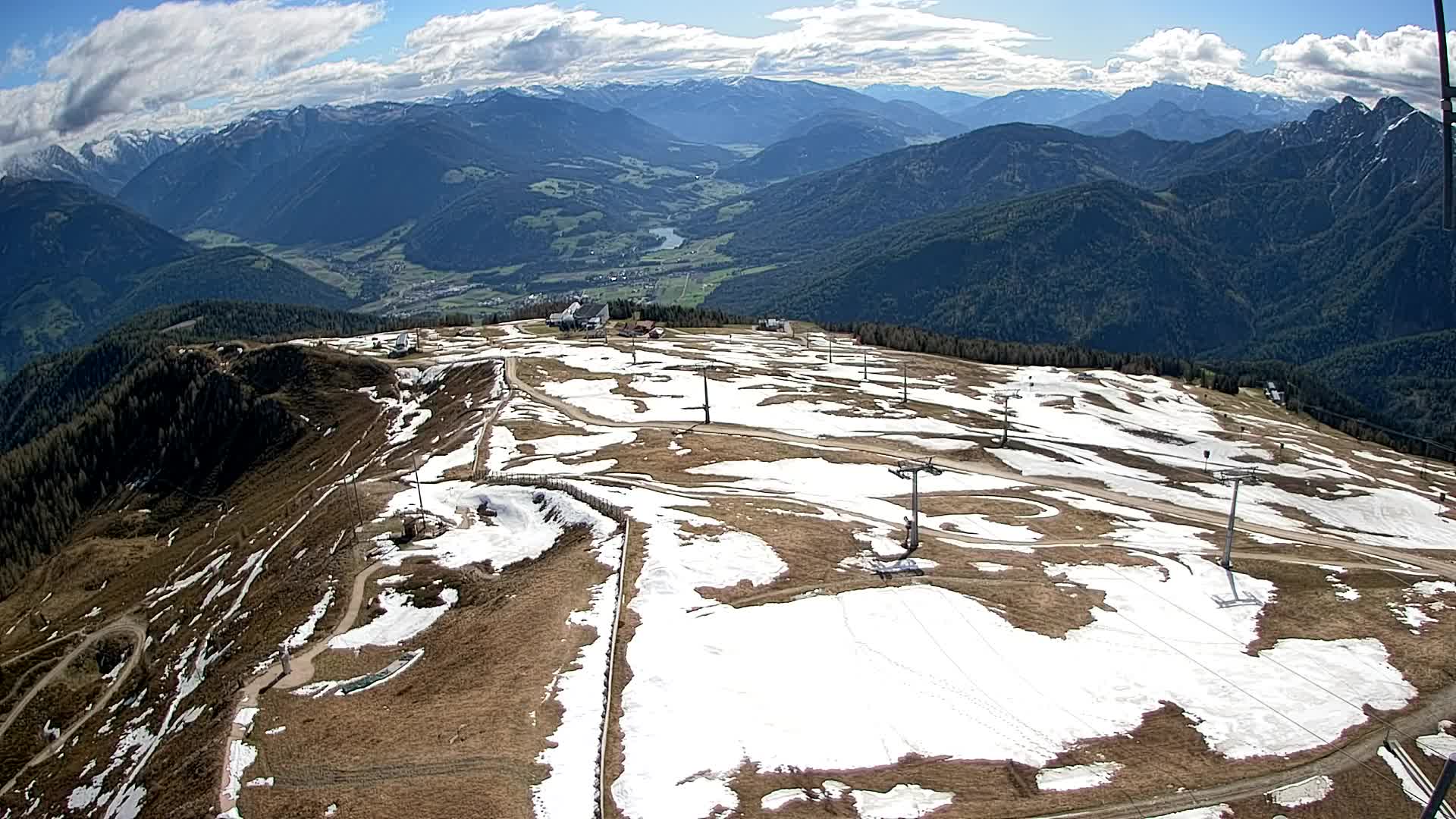 Kronplatz vrh | pogled na Valdaora – Olang