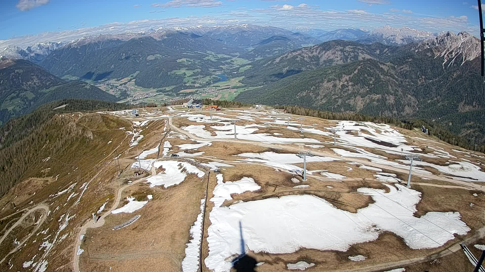 Sommet du Kronplatz | vue sur Valdaora – Olang