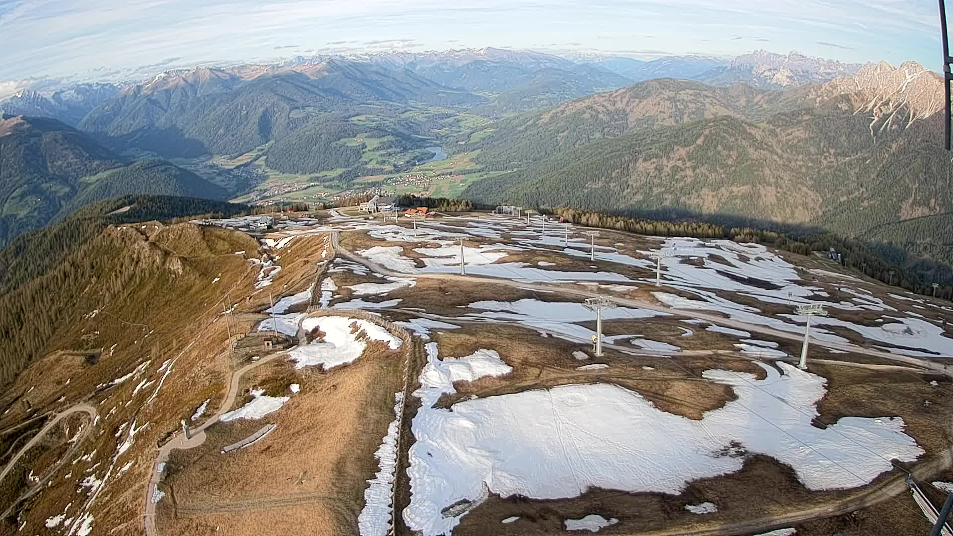 Kronplatz vrh | pogled na Valdaora – Olang