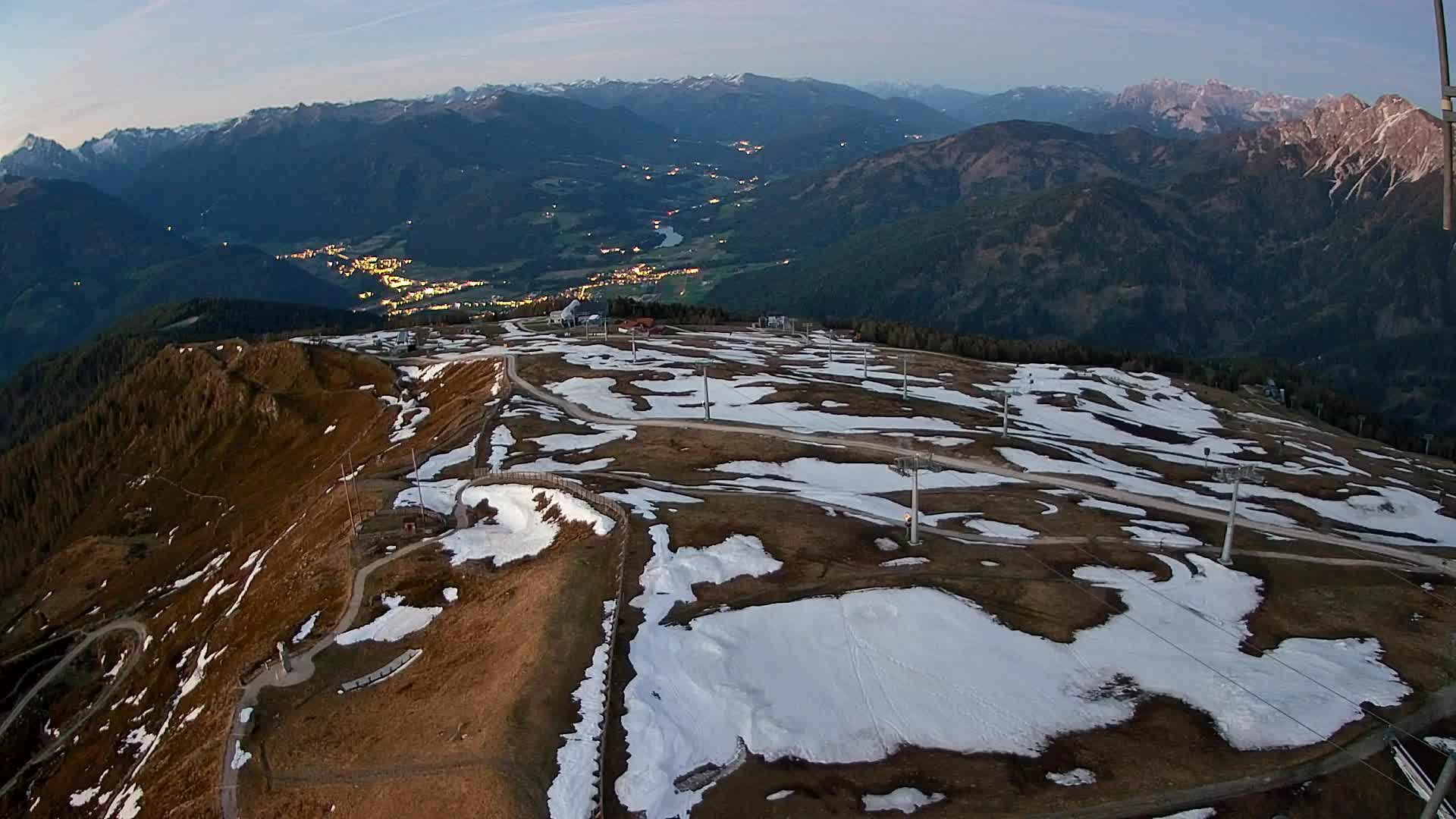 Sommet du Kronplatz | vue sur Valdaora – Olang