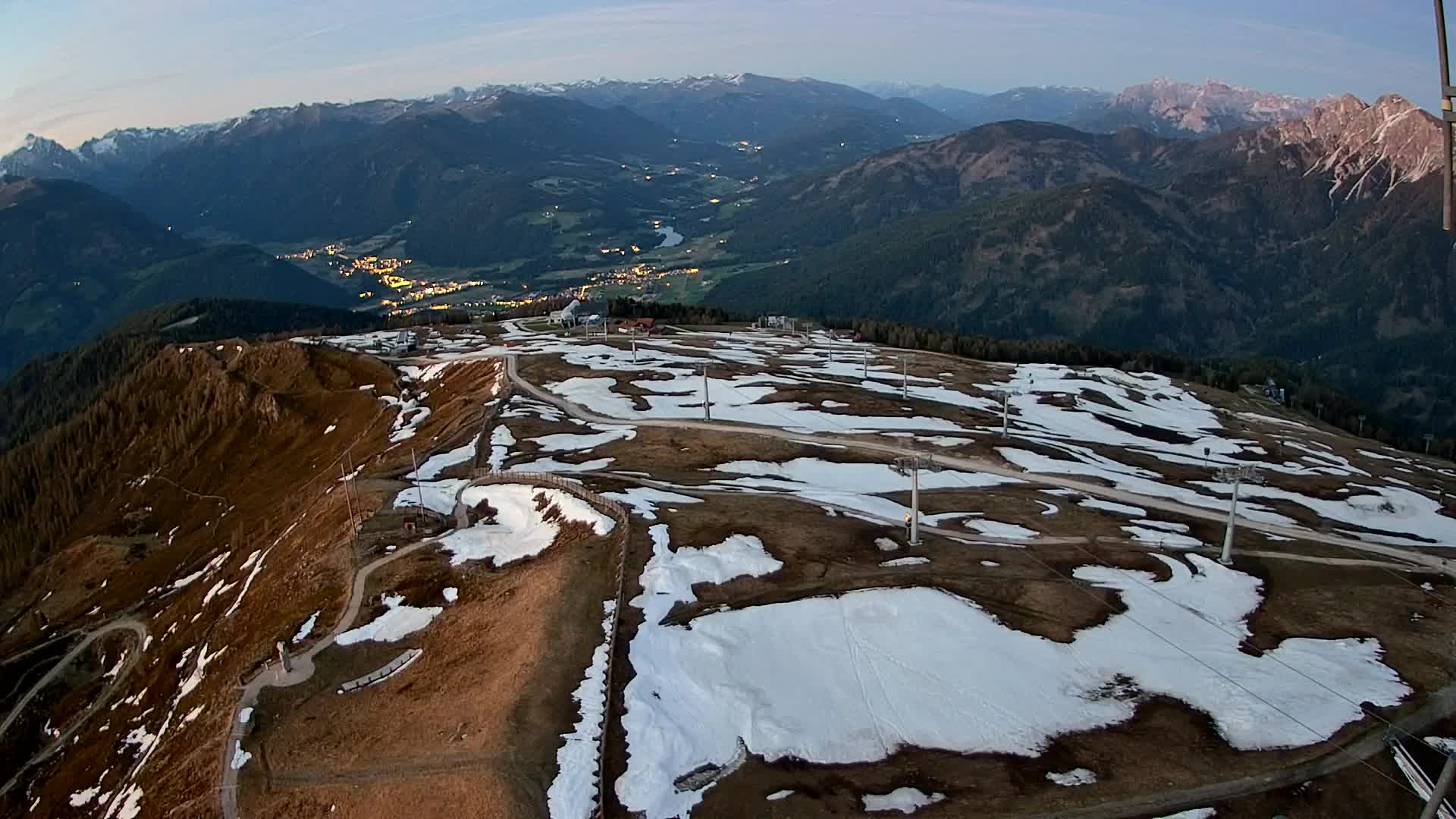 Sommet du Kronplatz | vue sur Valdaora – Olang