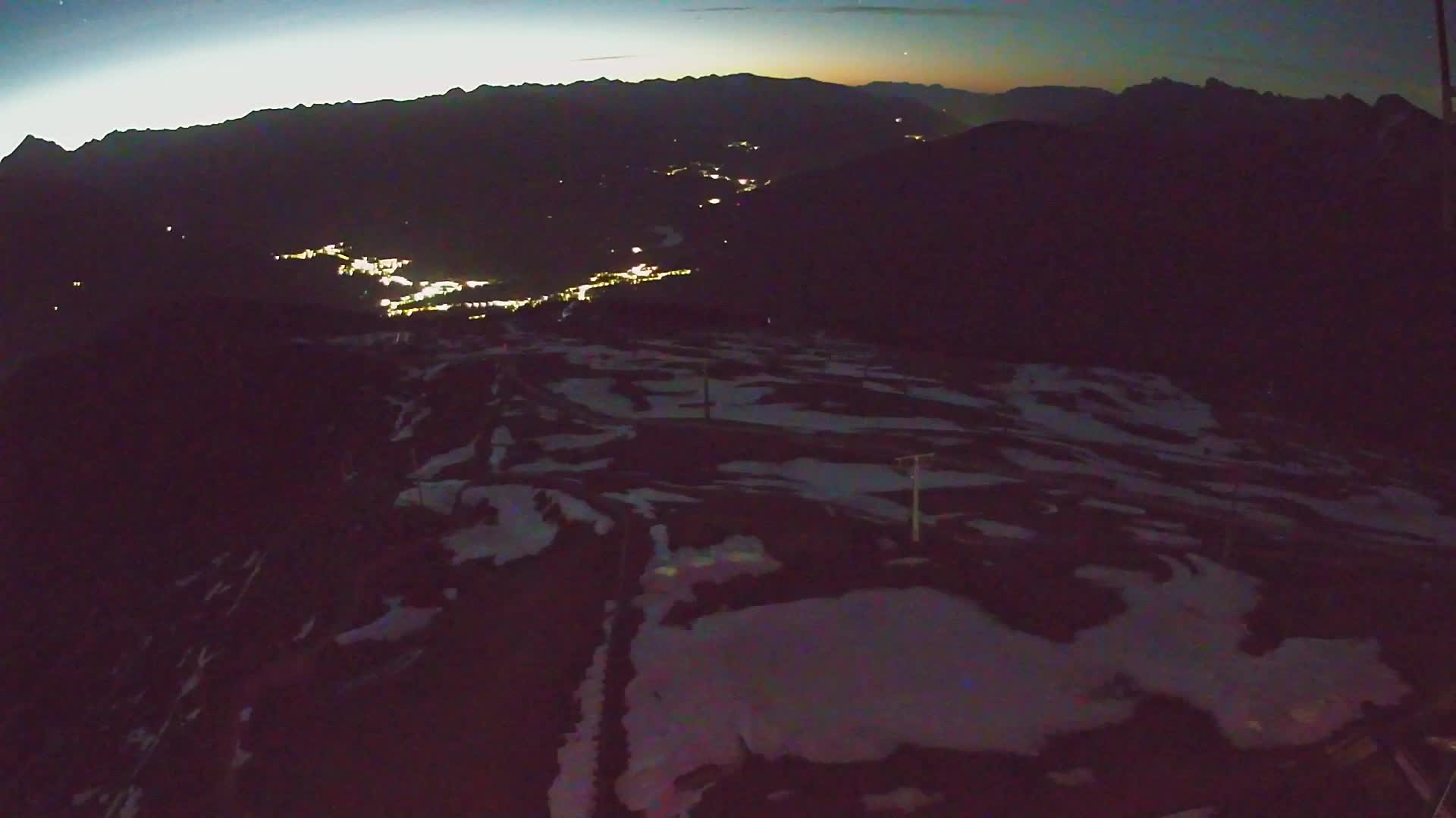 Kronplatz-Gipfel | Blick nach Olang – Valdaora