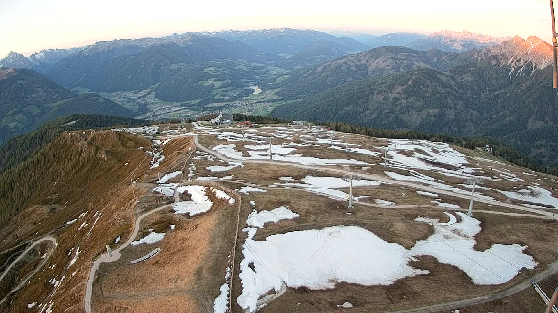 Kronplatz vrh | pogled na Valdaora – Olang