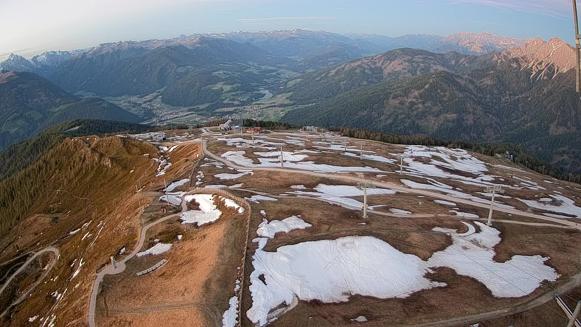 Sommet du Kronplatz | vue sur Valdaora – Olang