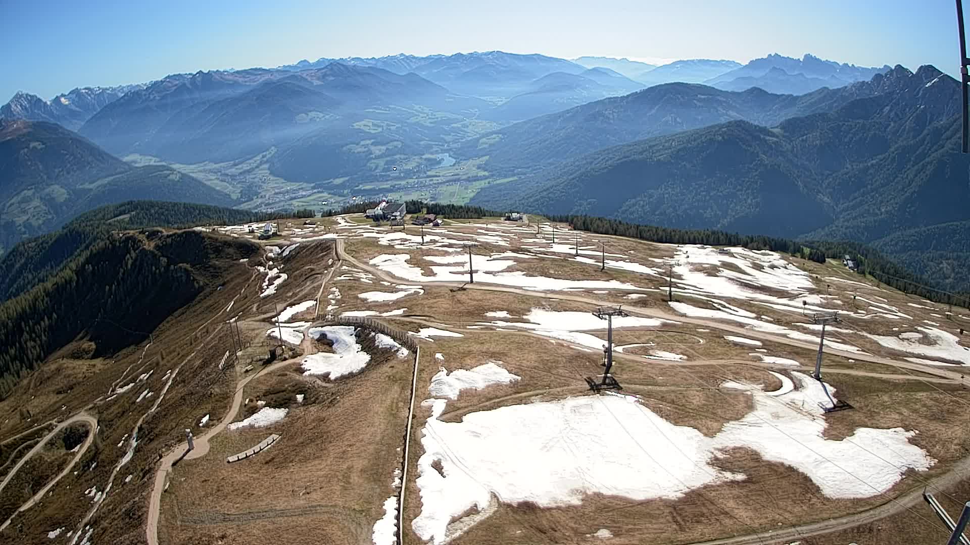 Sommet du Kronplatz | vue sur Valdaora – Olang