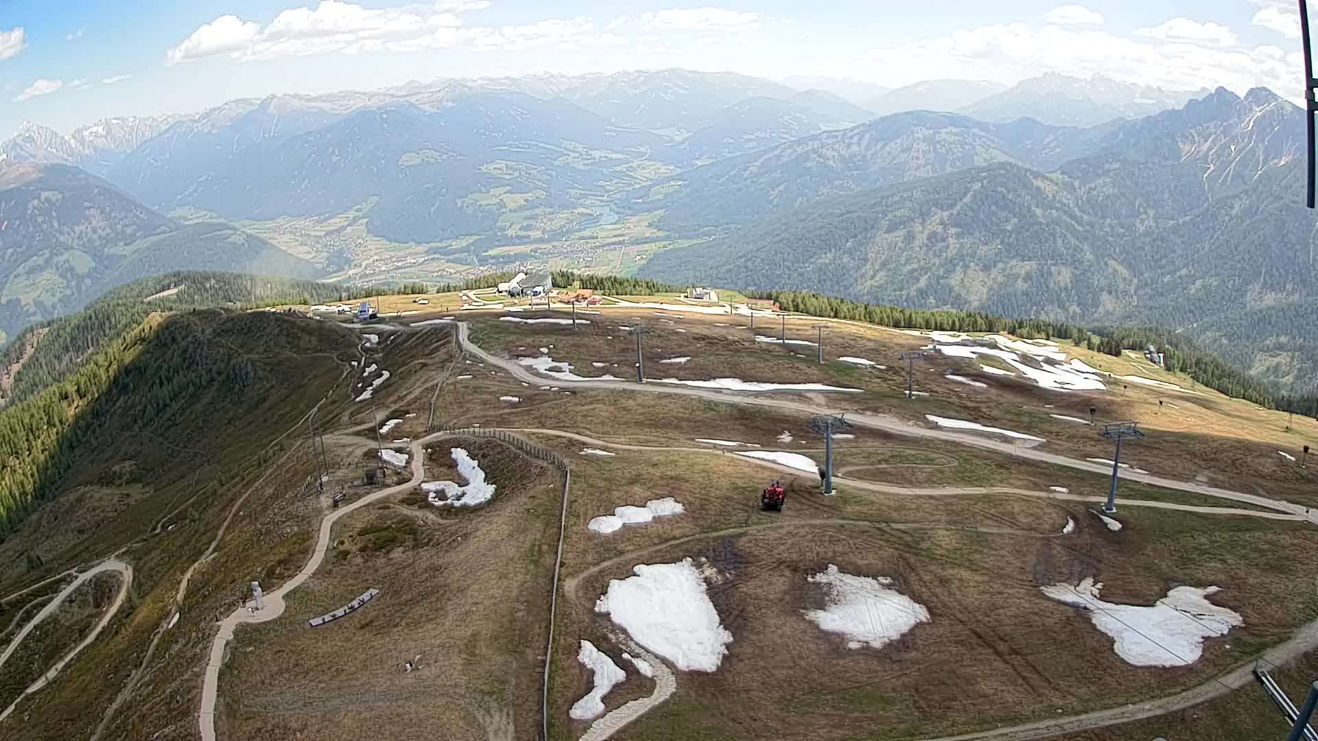 Sommet du Kronplatz | vue sur Valdaora – Olang