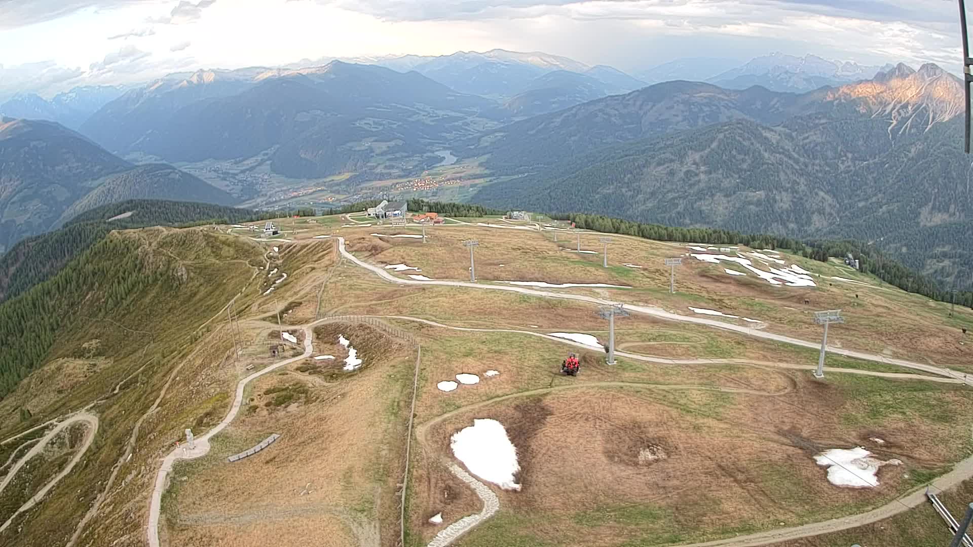 Kronplatz-Gipfel | Blick nach Olang – Valdaora