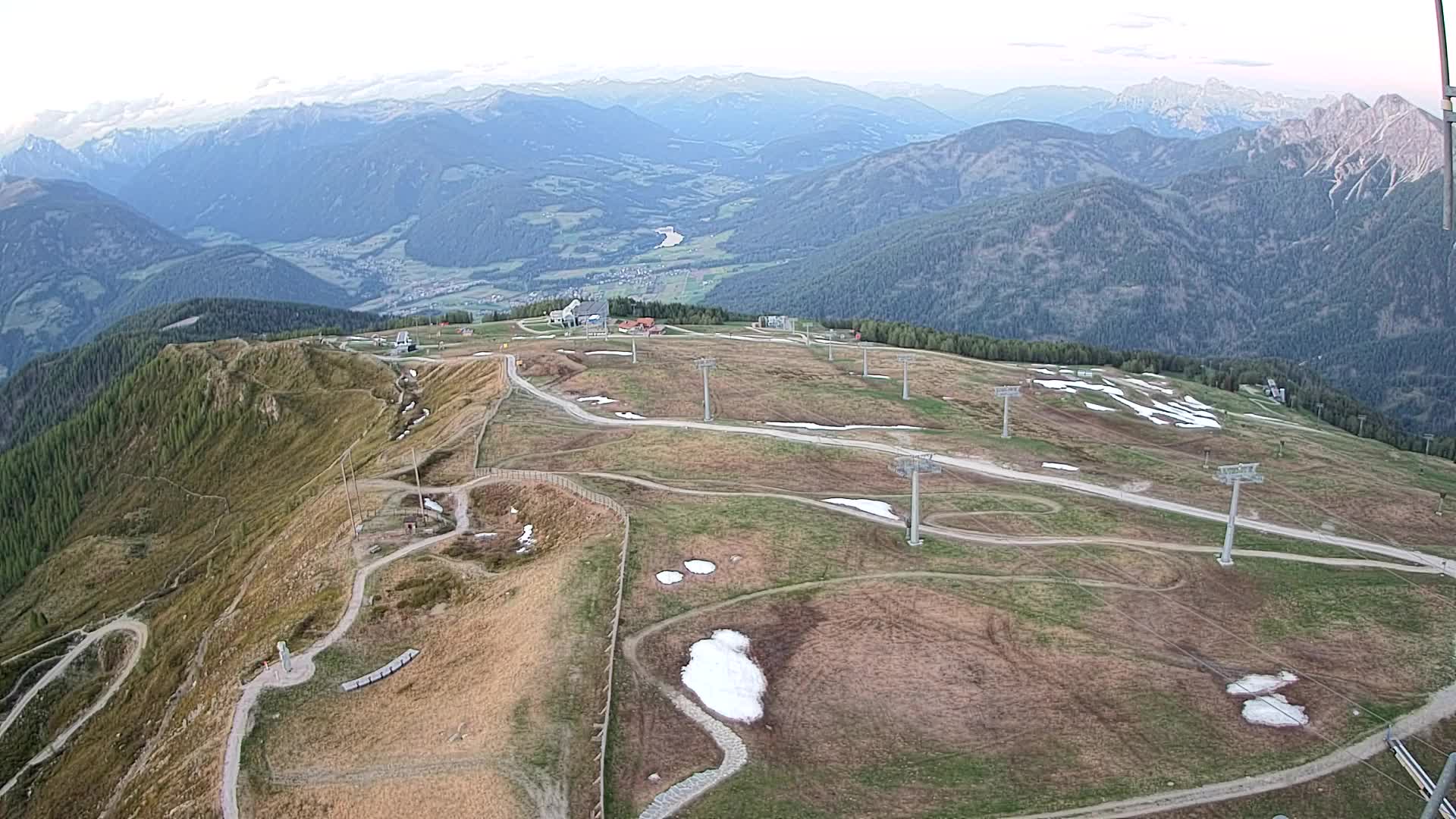 Kronplatz-Gipfel | Blick nach Olang – Valdaora