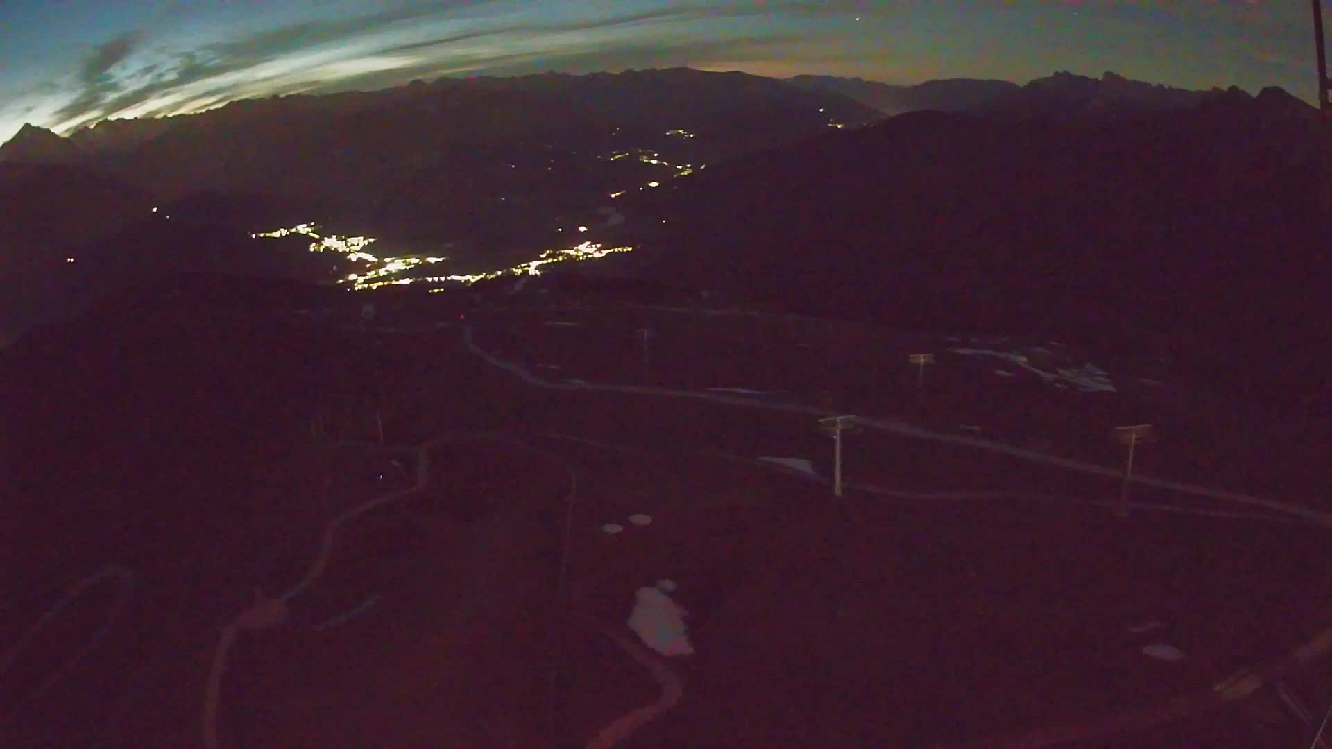 Kronplatz-Gipfel | Blick nach Olang – Valdaora