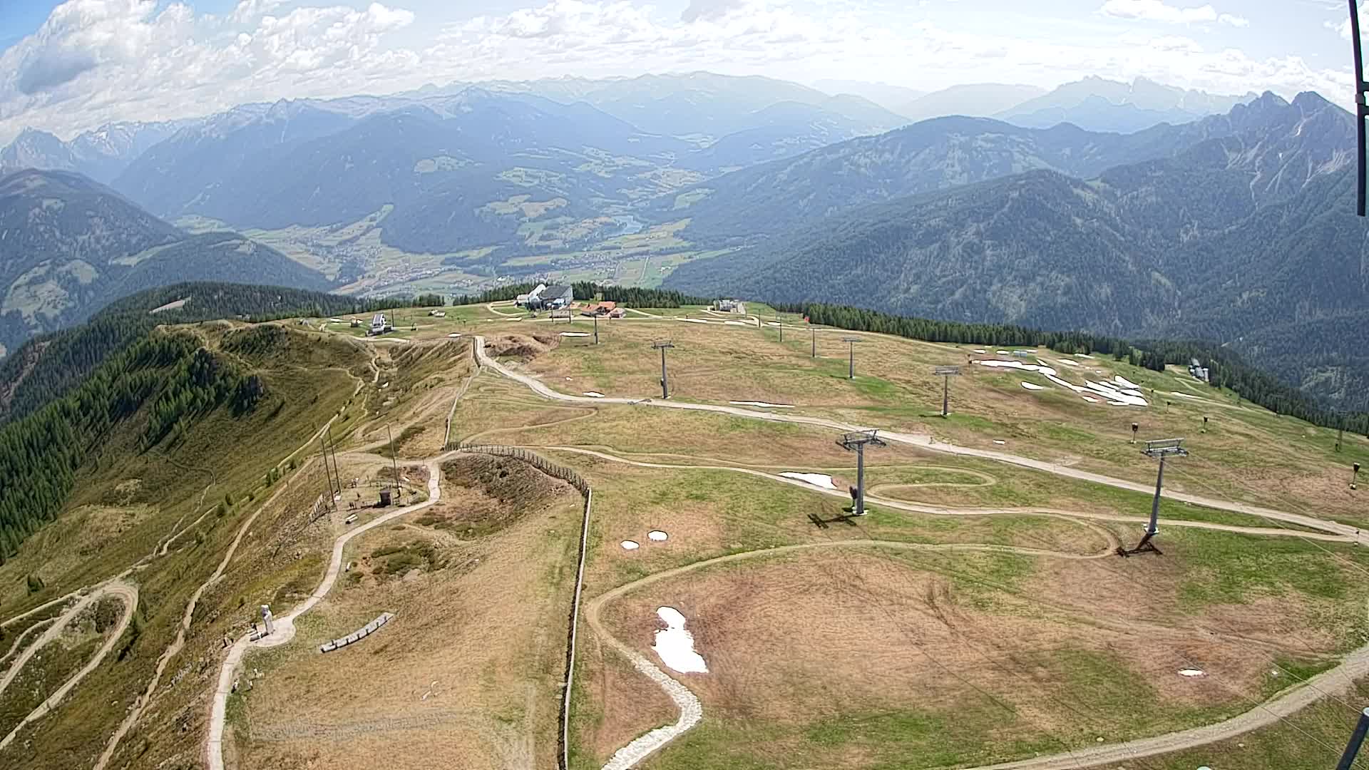 Sommet du Kronplatz | vue sur Valdaora – Olang