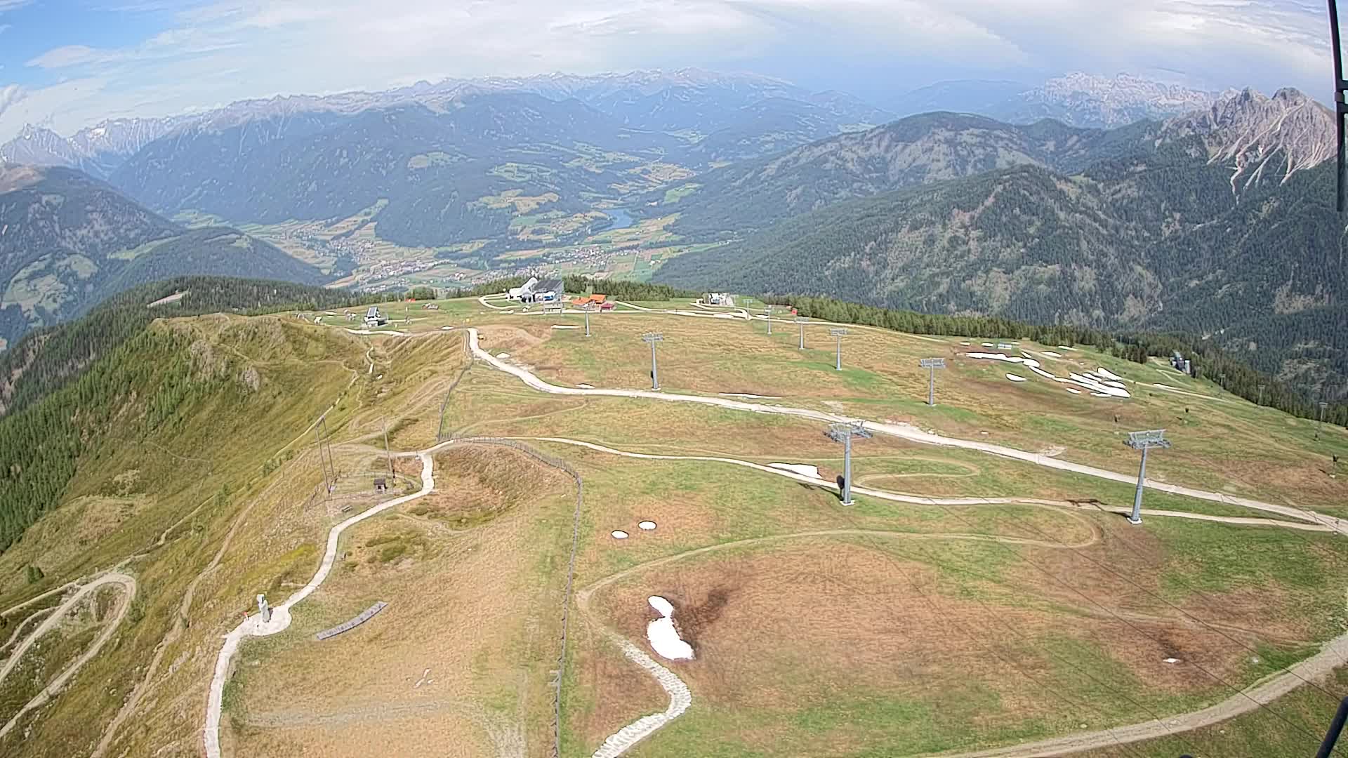Sommet du Kronplatz | vue sur Valdaora – Olang