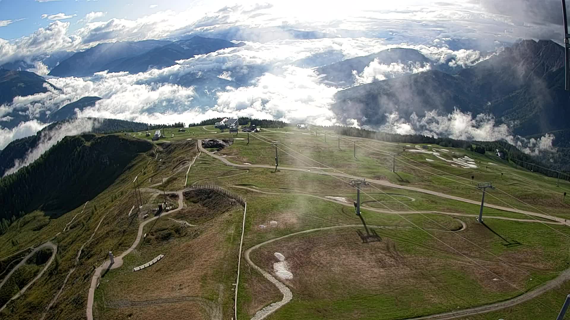 Sommet du Kronplatz | vue sur Valdaora – Olang