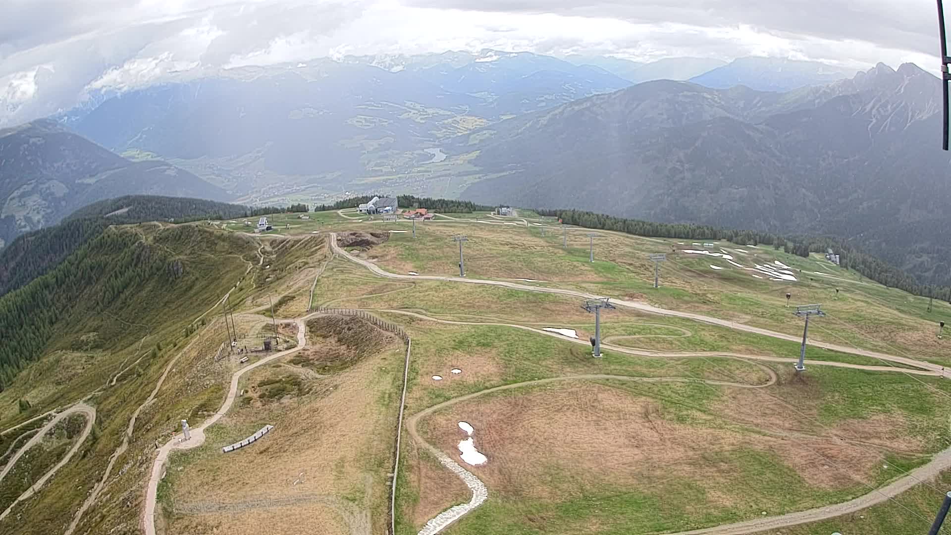 Sommet du Kronplatz | vue sur Valdaora – Olang