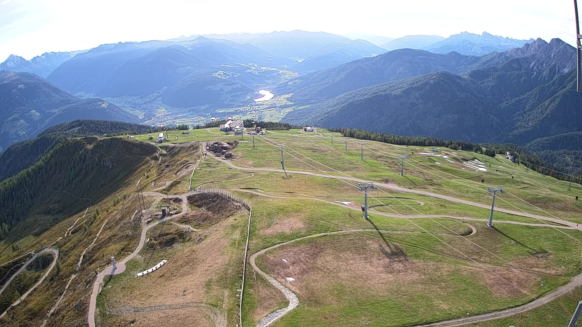 Sommet du Kronplatz | vue sur Valdaora – Olang