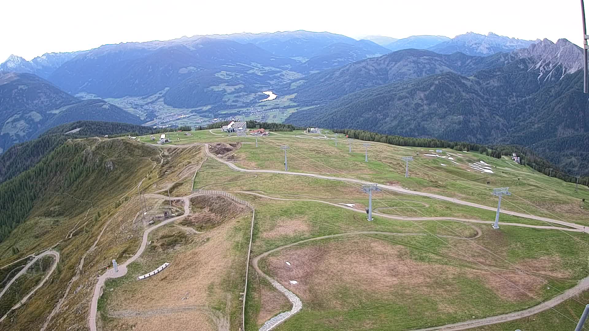 Kronplatz-Gipfel | Blick nach Olang – Valdaora