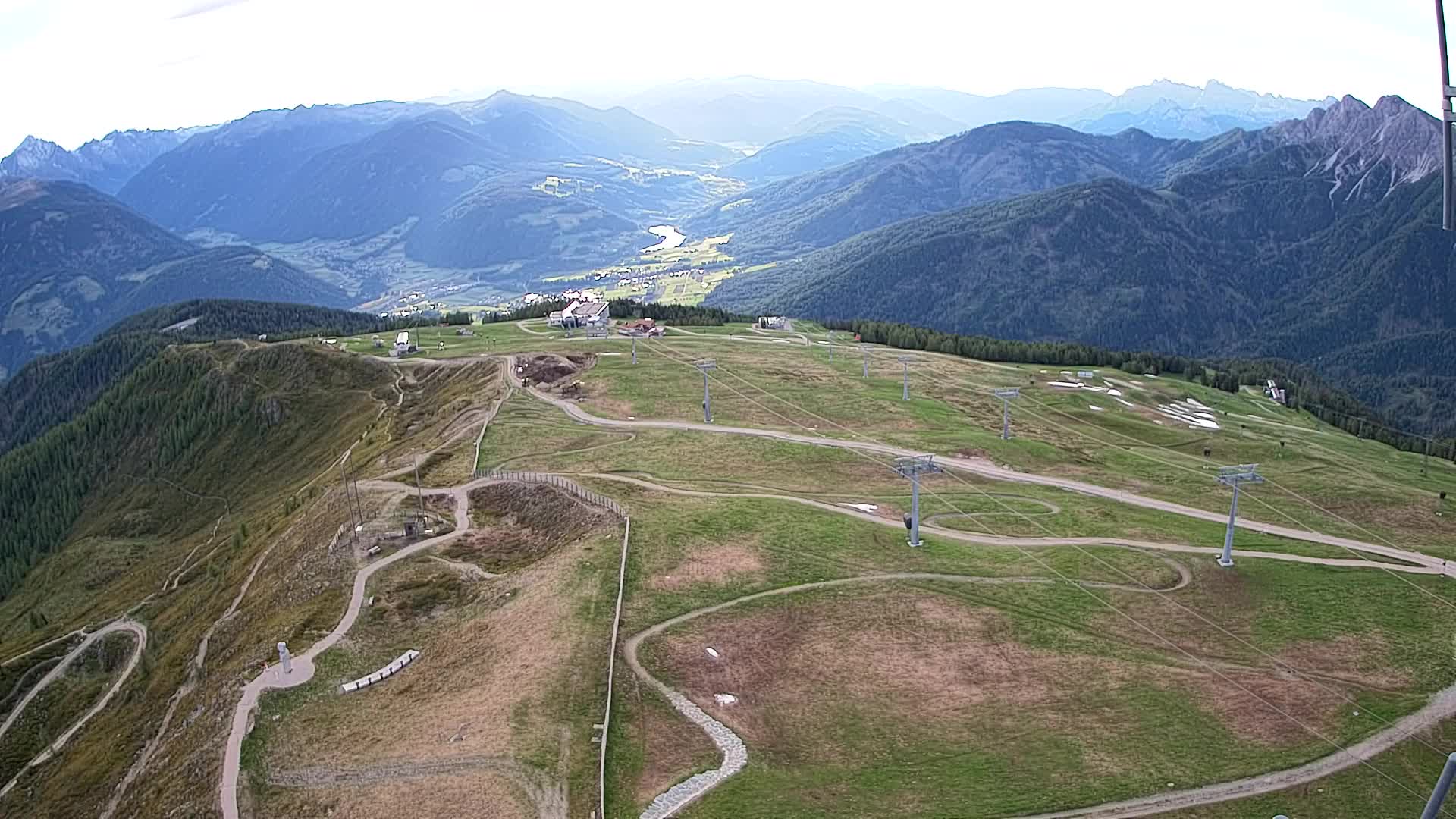 Kronplatz-Gipfel | Blick nach Olang – Valdaora