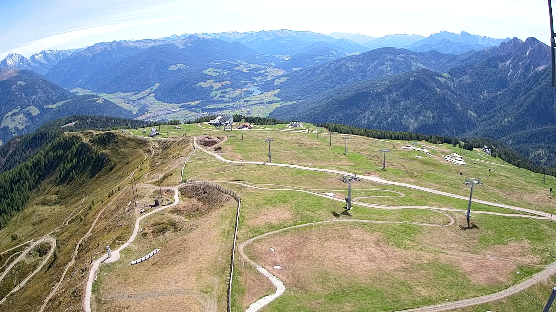 Sommet du Kronplatz | vue sur Valdaora – Olang