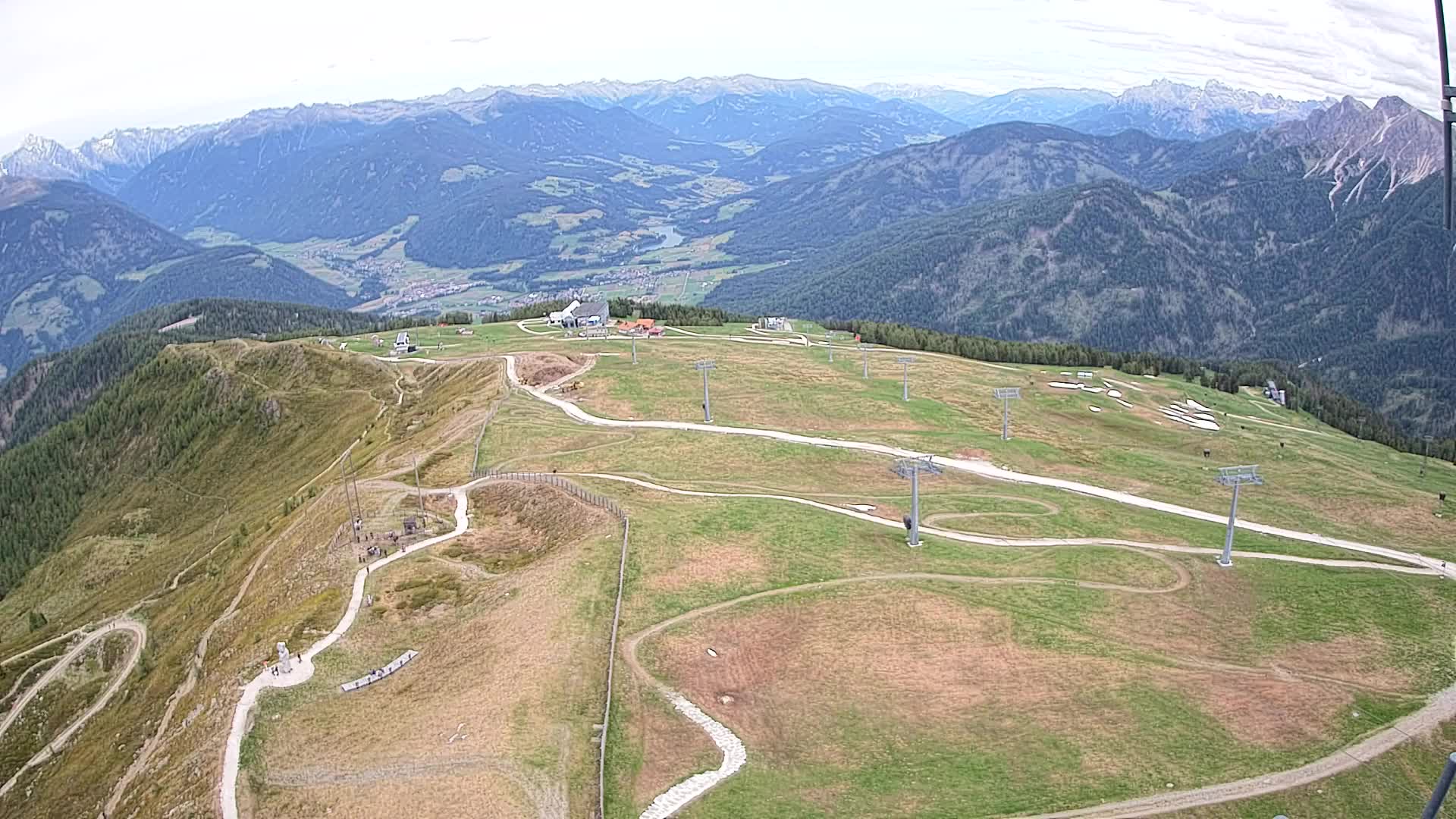 Sommet du Kronplatz | vue sur Valdaora – Olang
