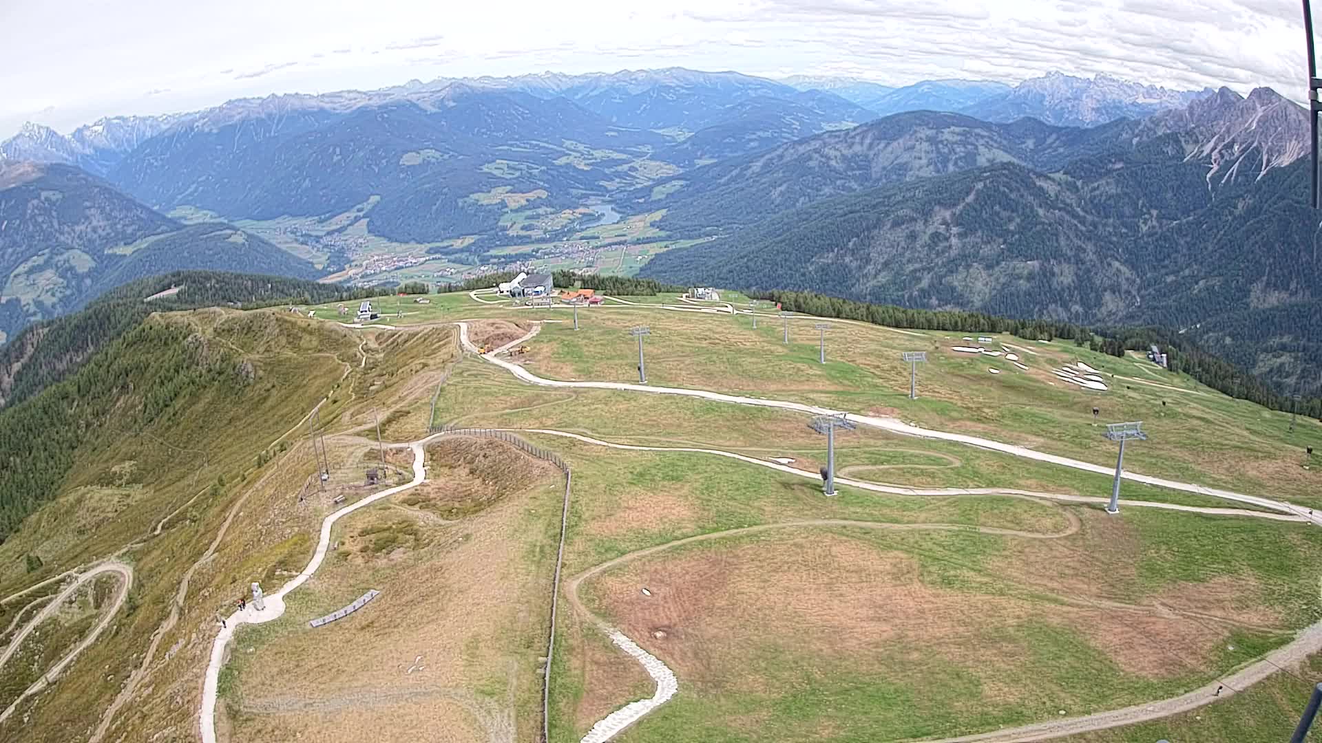 Kronplatz vrh | pogled na Valdaora – Olang