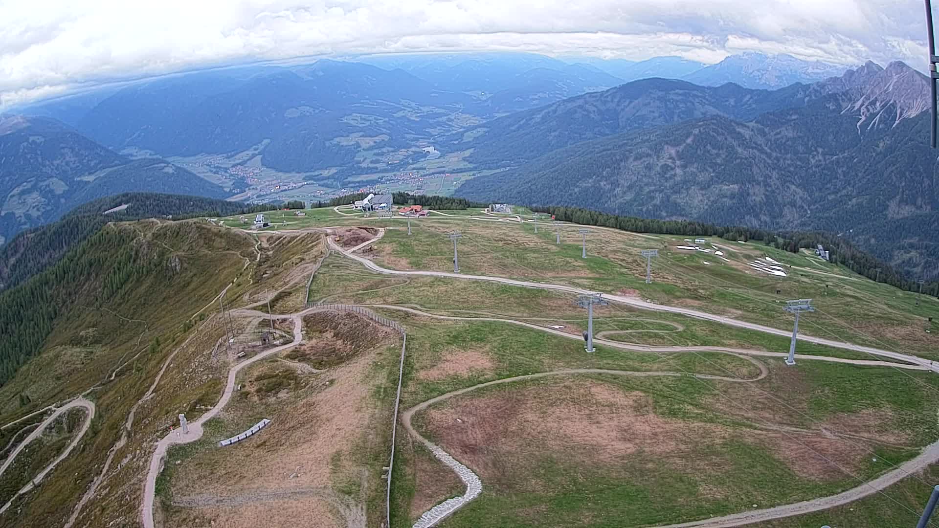 Kronplatz vrh | pogled na Valdaora – Olang
