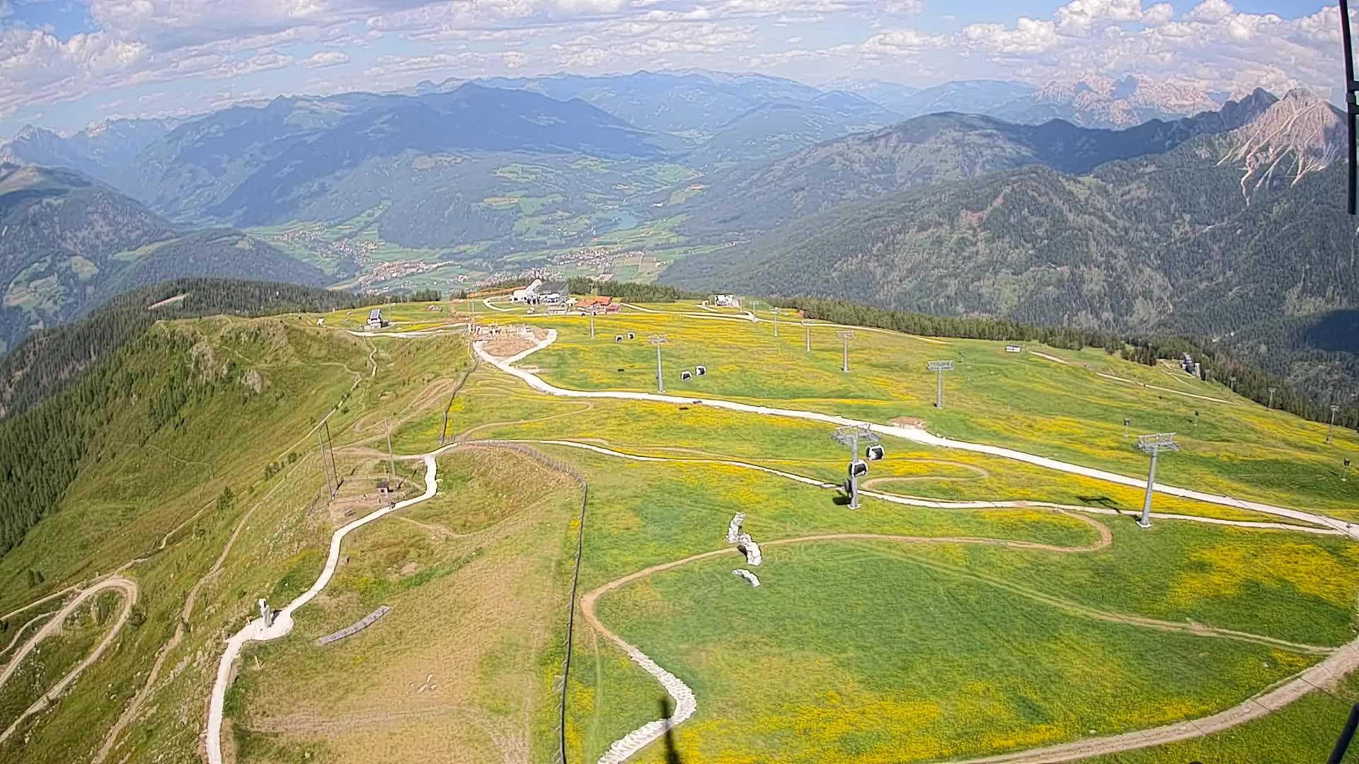 Kronplatz vrh | pogled na Valdaora – Olang