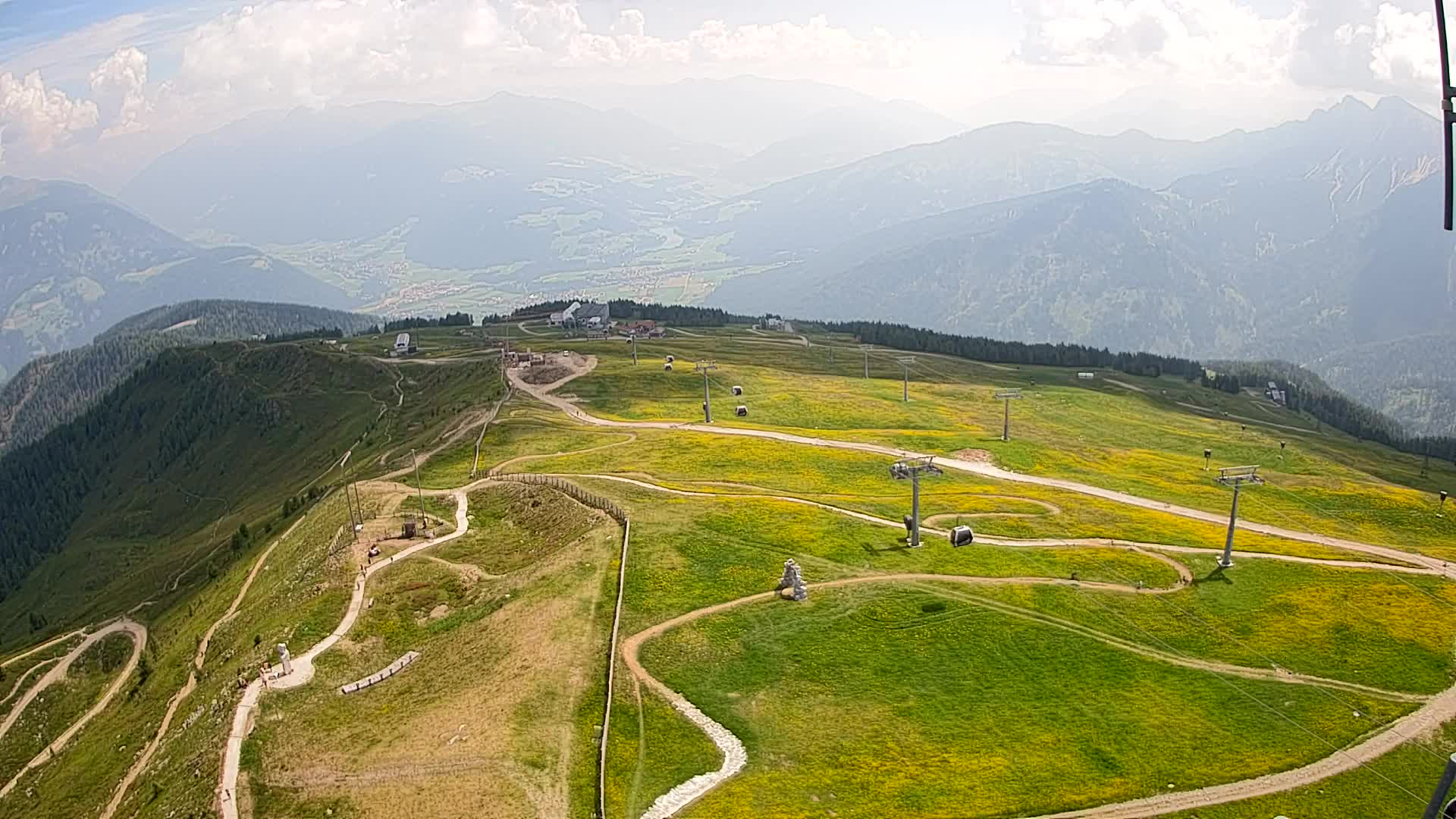 Kronplatz vrh | pogled na Valdaora – Olang