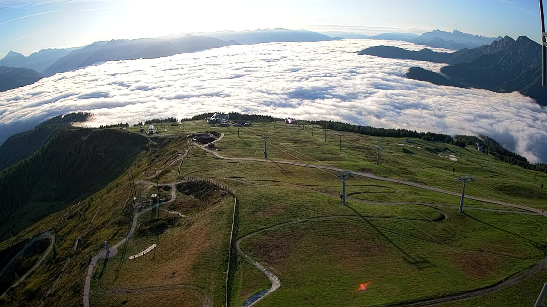 Kronplatz vrh | pogled na Valdaora – Olang